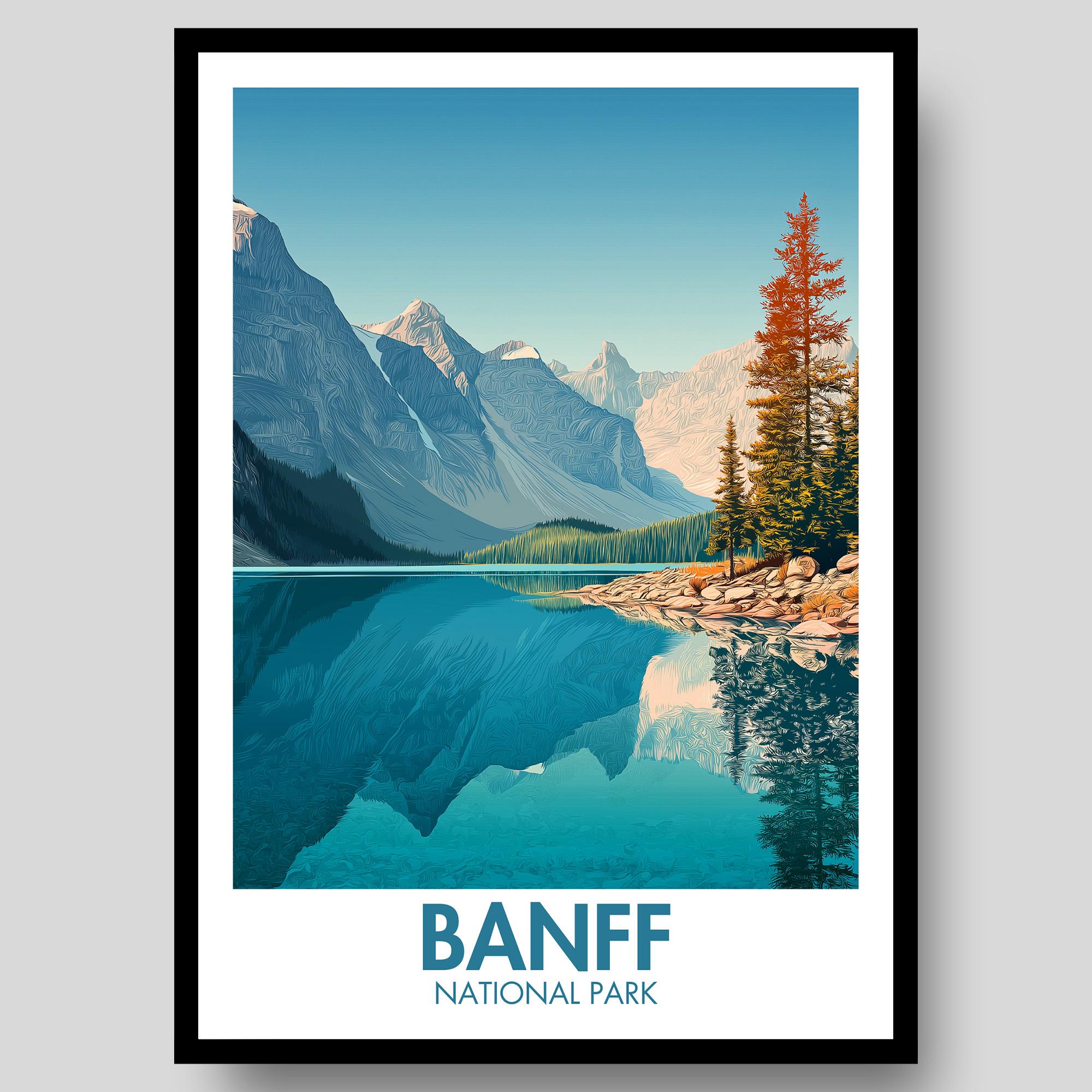 Banff National Park Poster