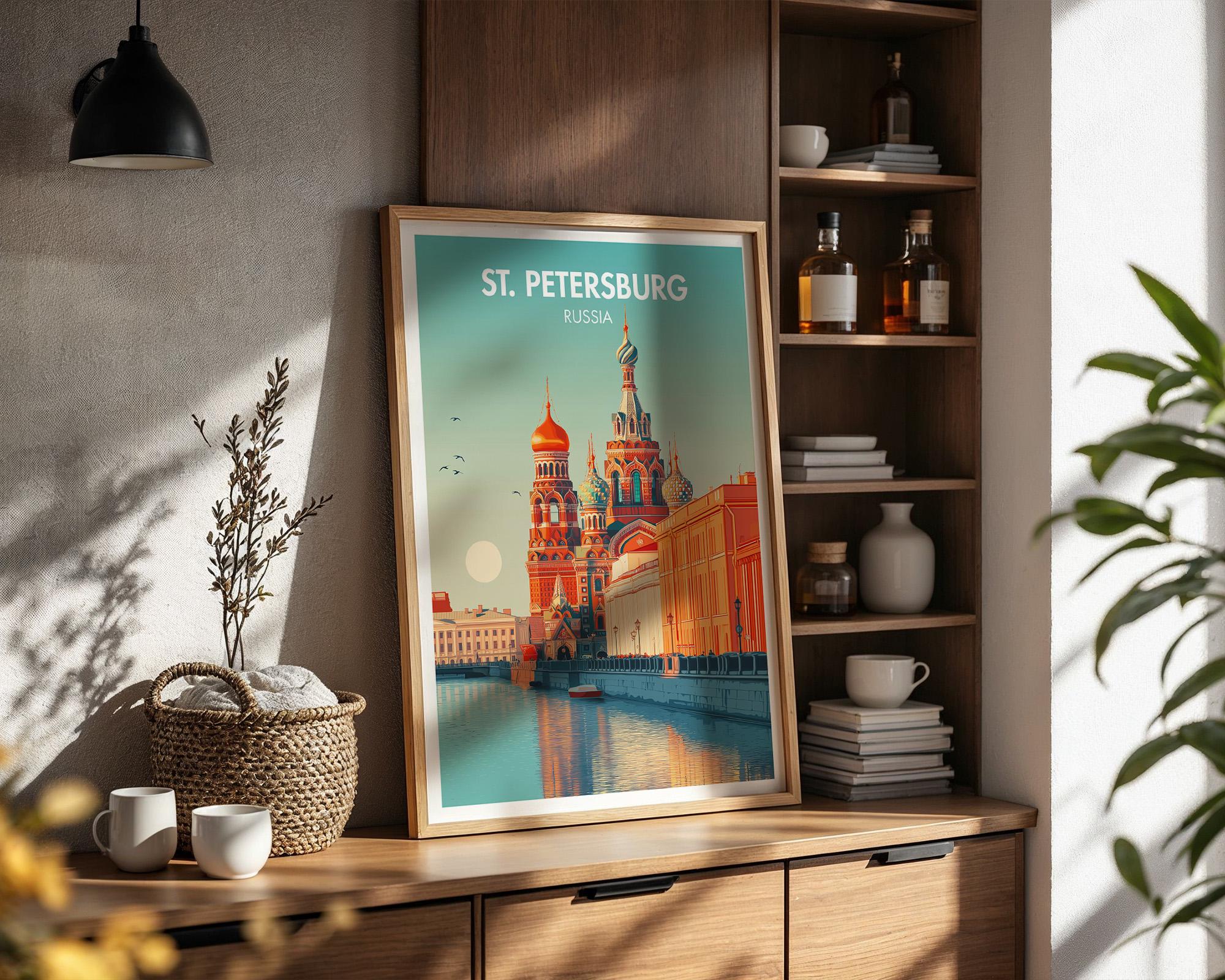 St. Petersburg Poster