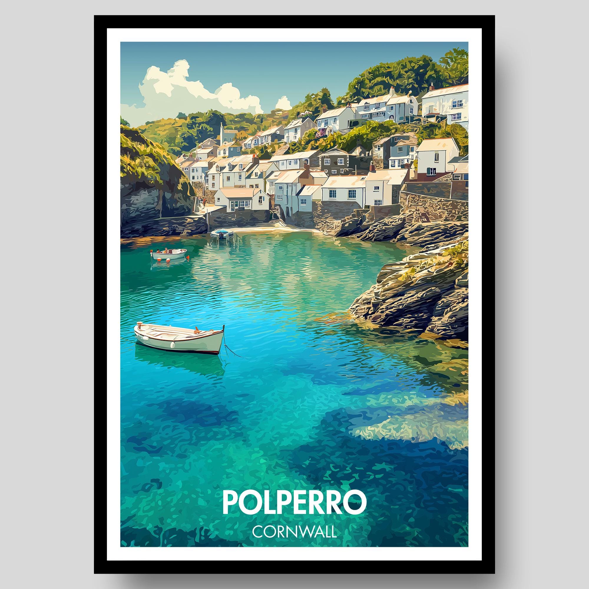Polperro Poster
