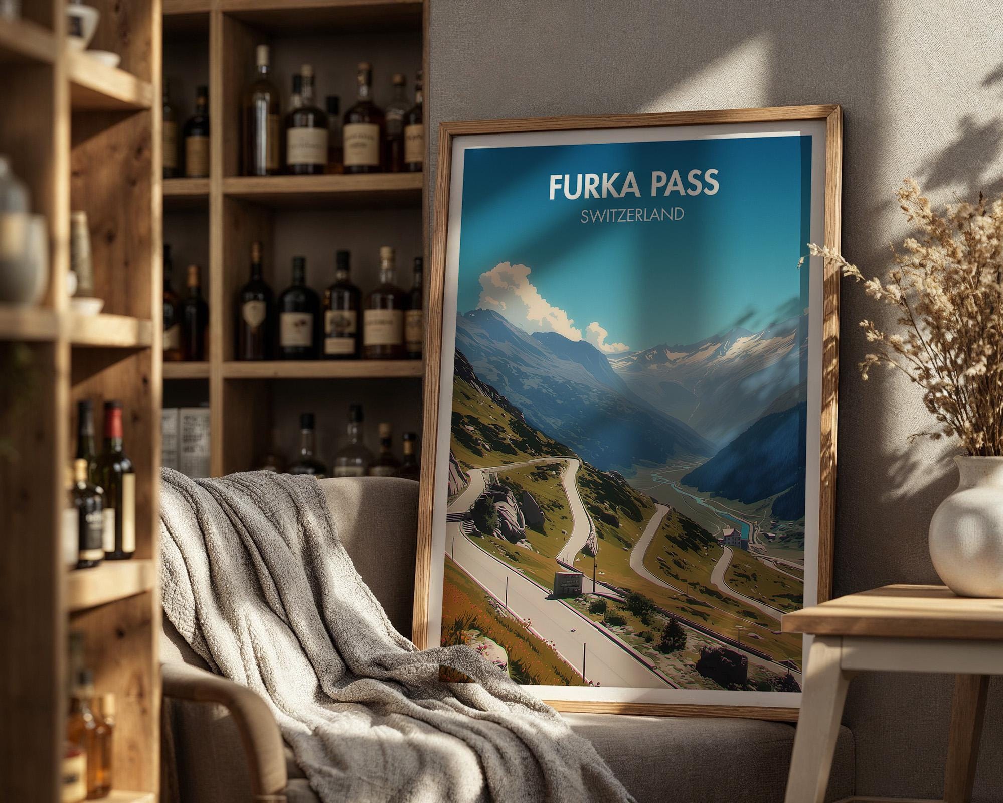 Furka Pass Poster