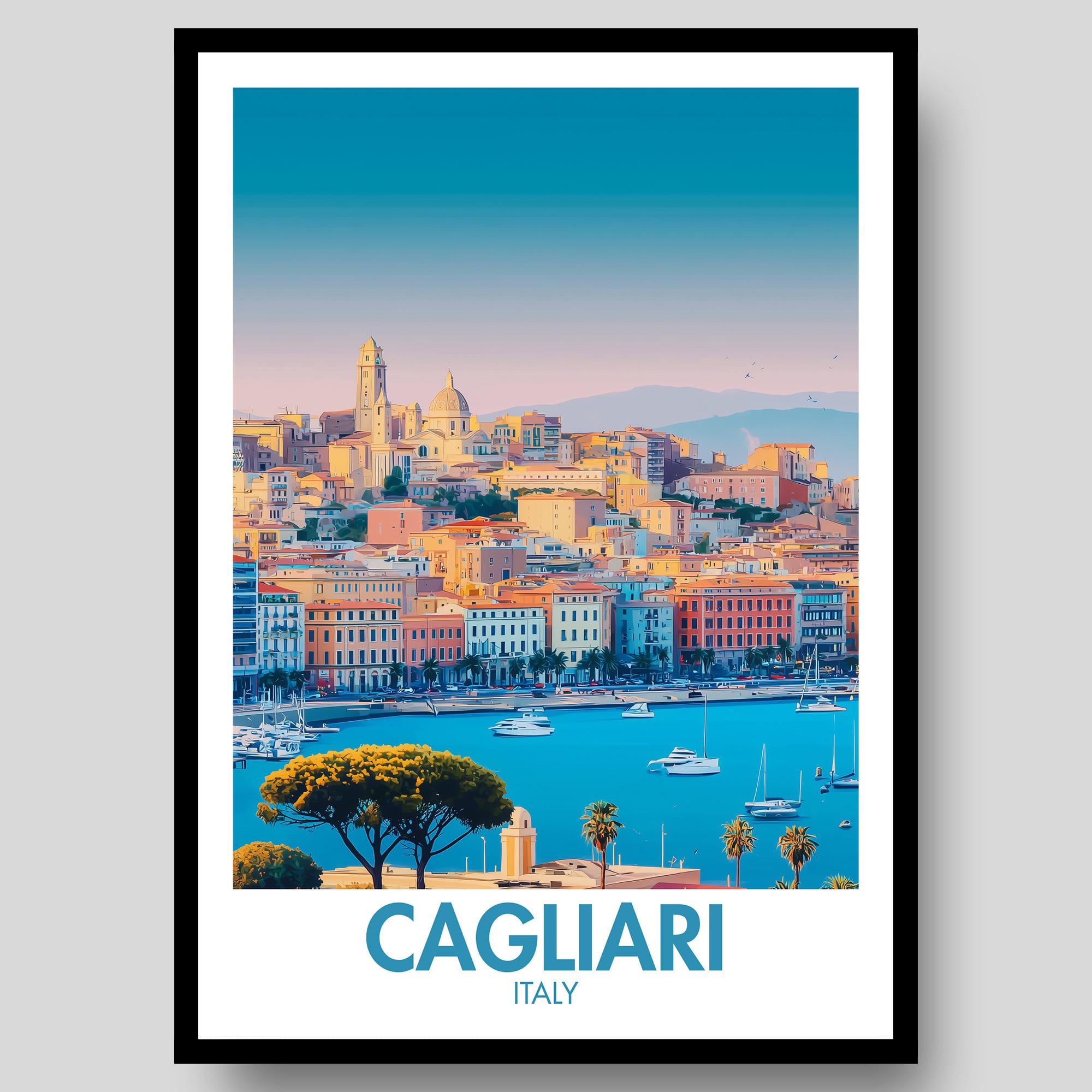 Cagliari Poster