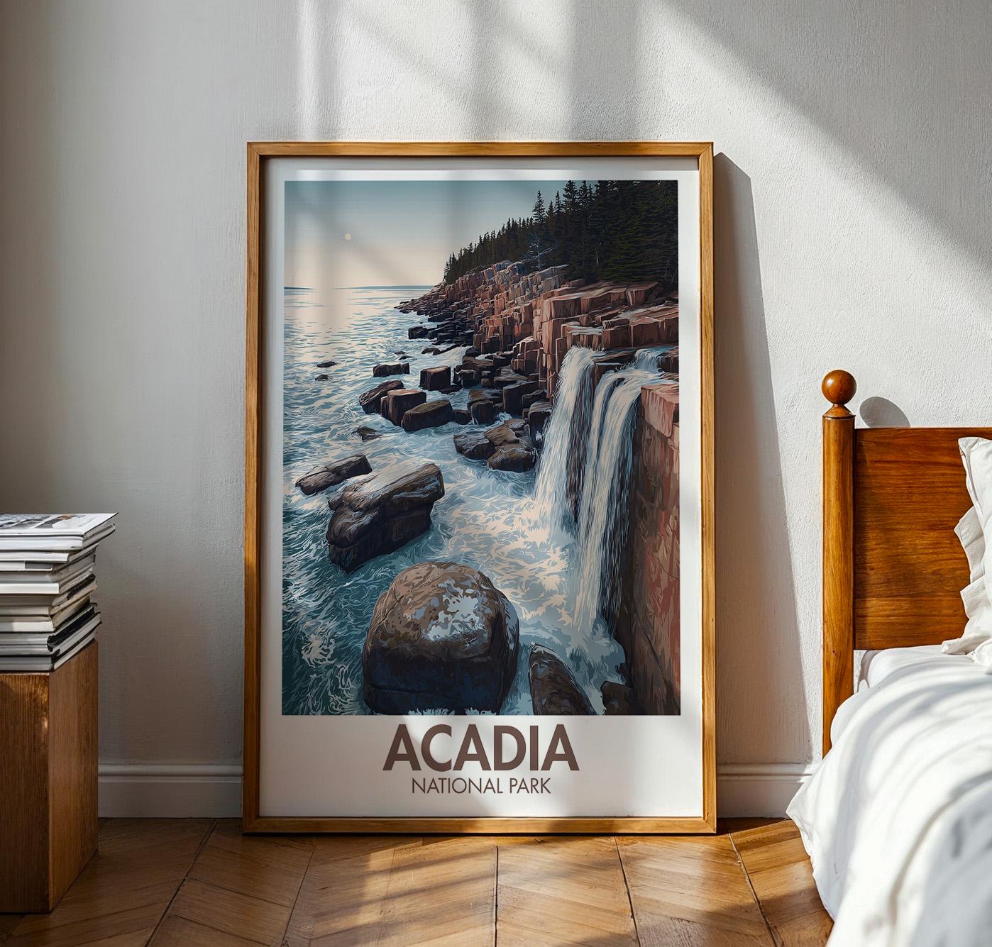 Acadia National Park Poster