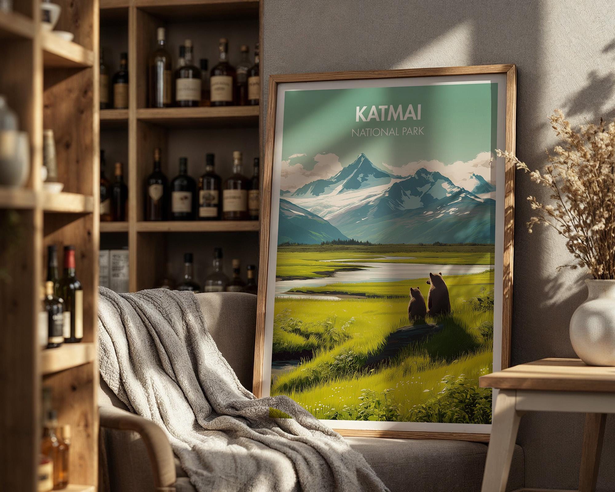 Katmai National Park Poster