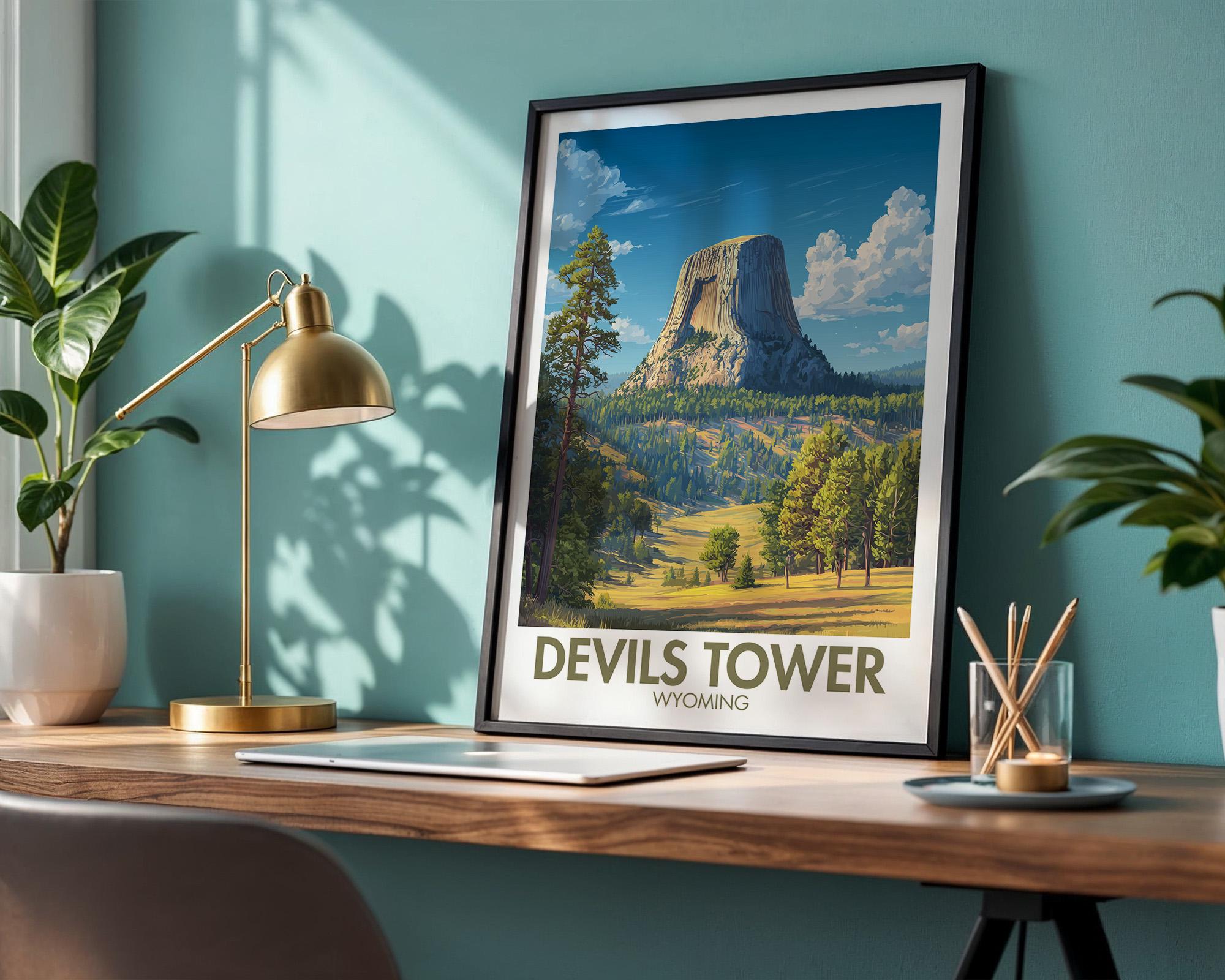 Devils Tower Poster