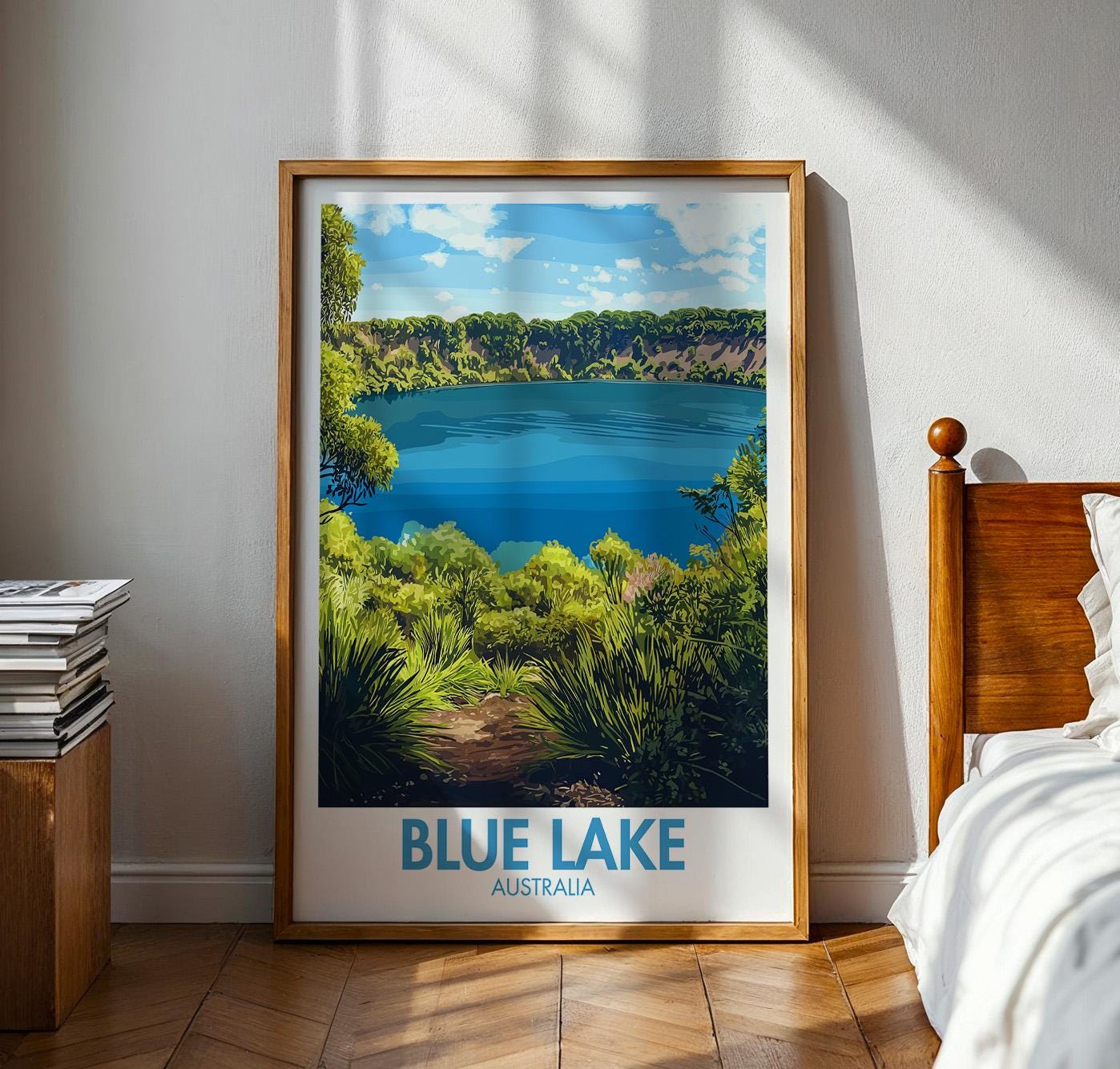 Blue Lake Poster