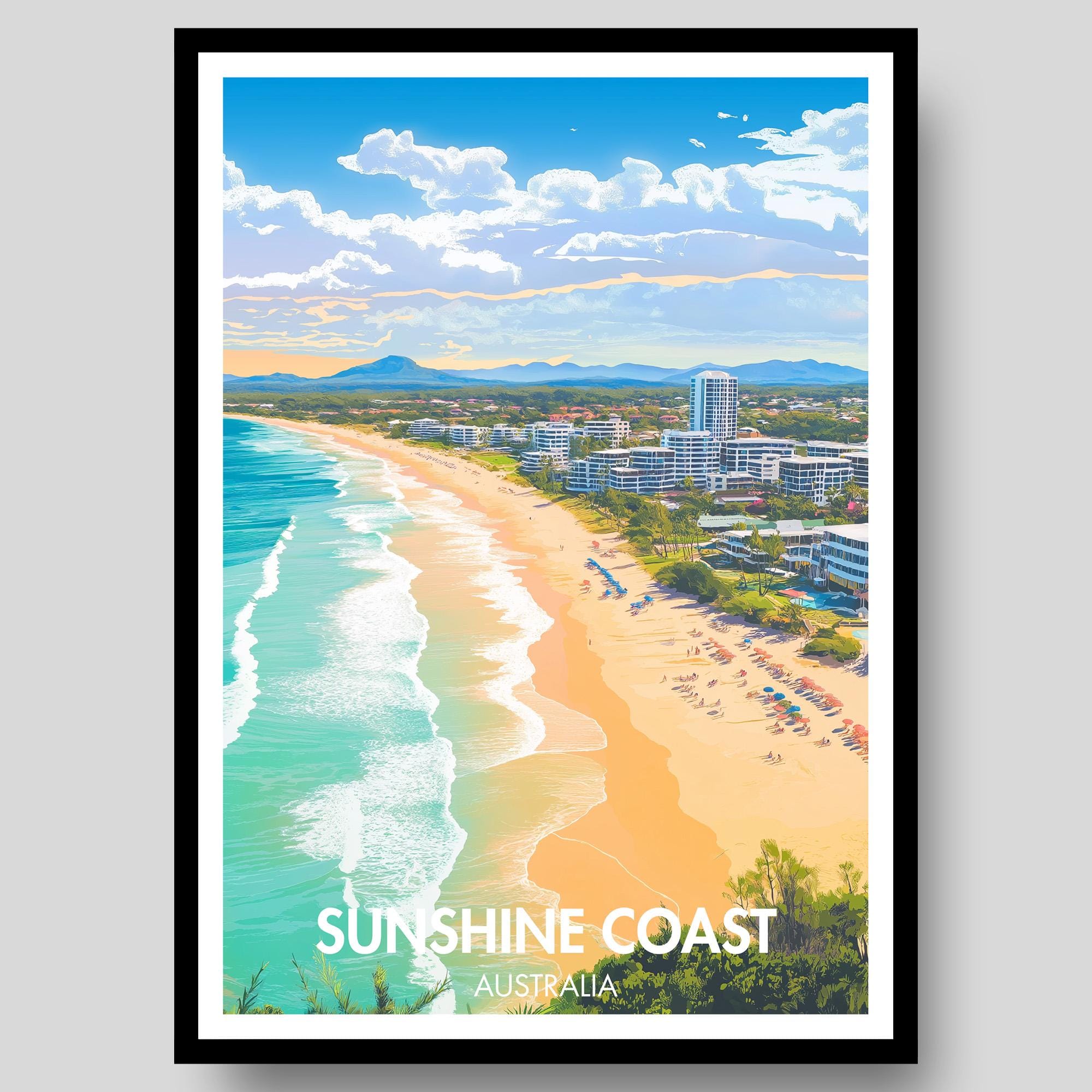 Sunshine Coast Poster