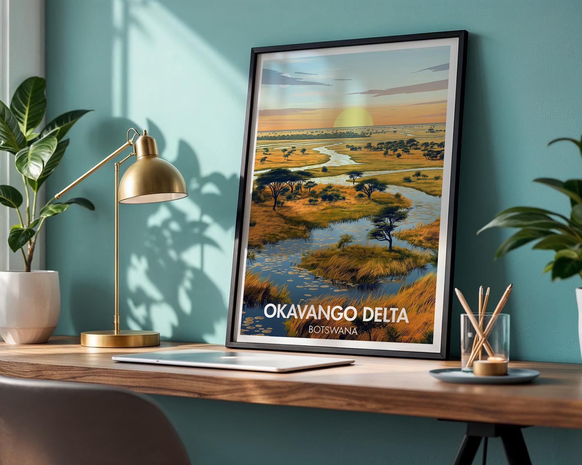 Okavango Delta Poster
