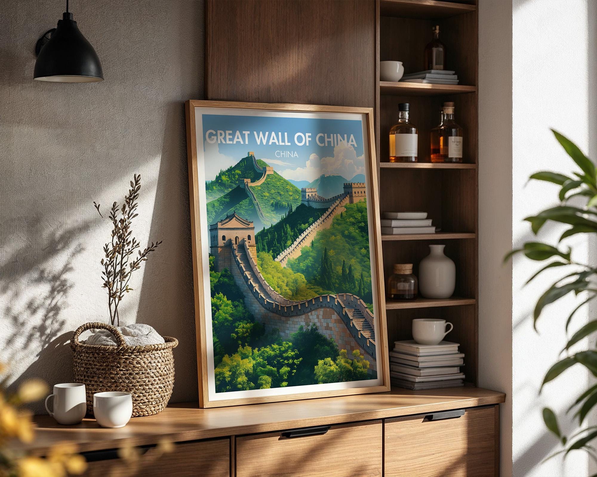 Great Wall Of China Poster