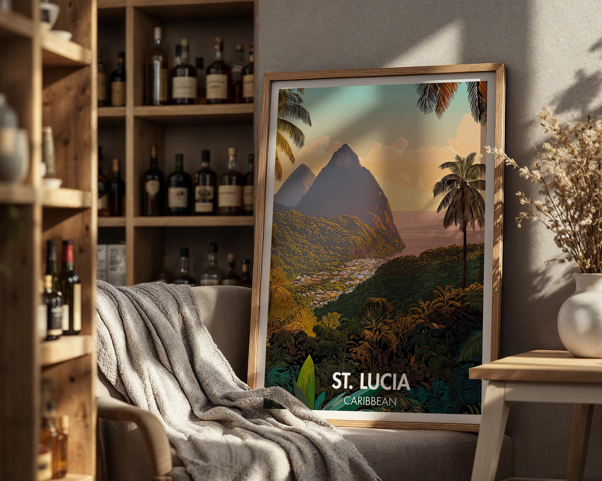 St. Lucia Poster