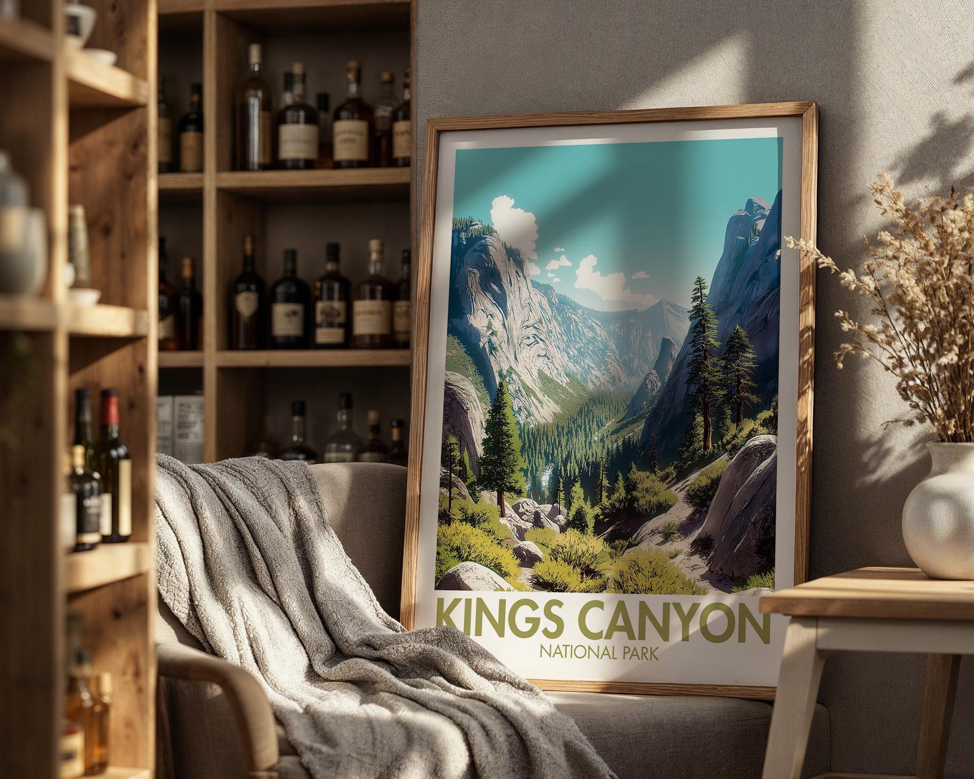 Kings Canyon National Park Poster