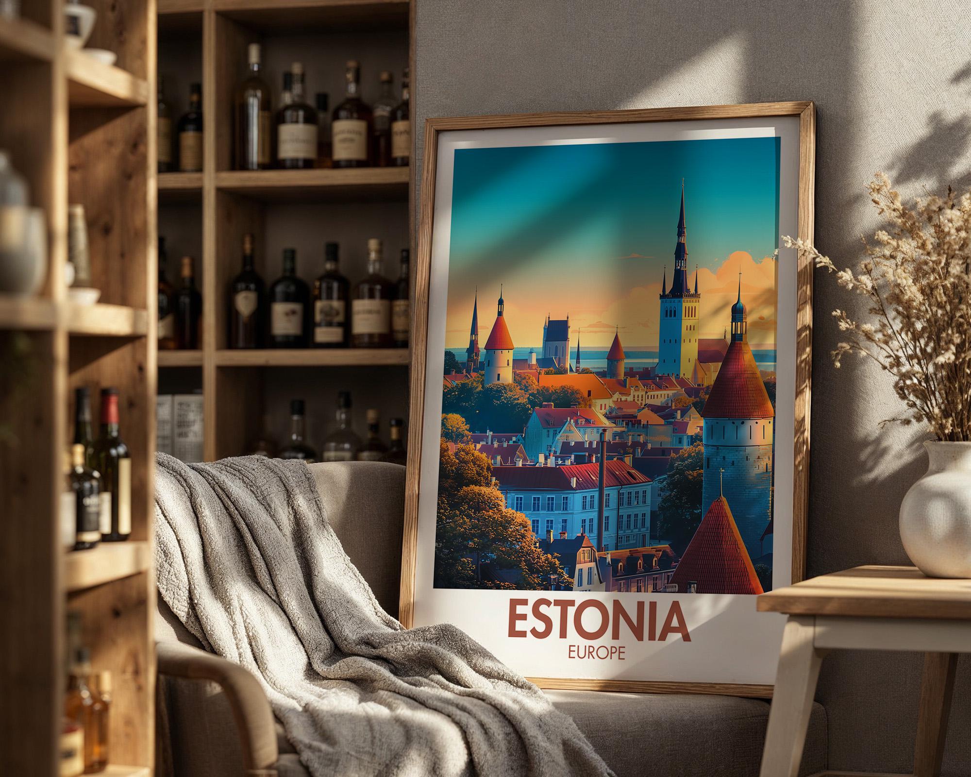 Estonia Poster