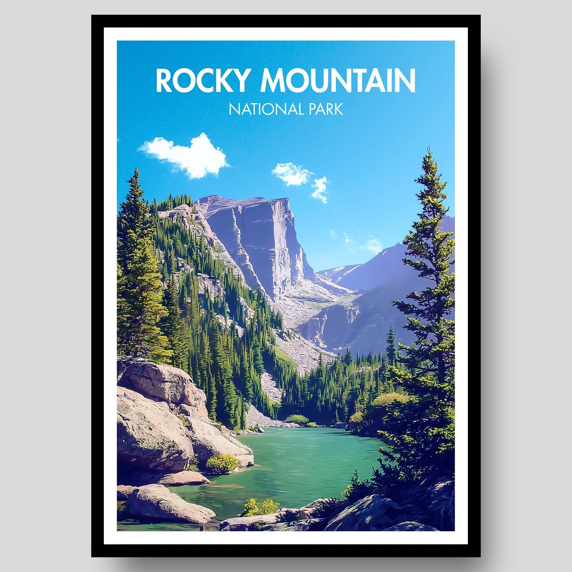Rocky Mountain National Park Poster
