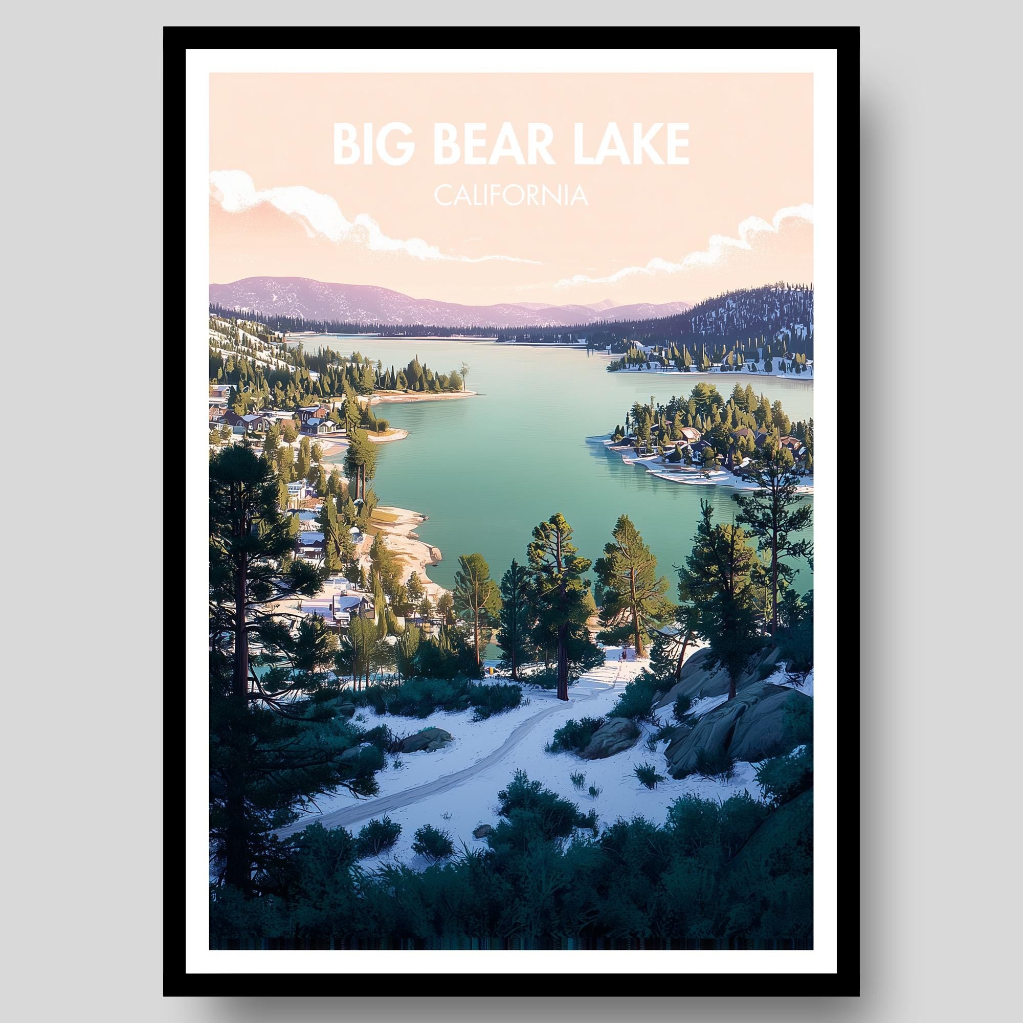 Big Bear Lake Poster