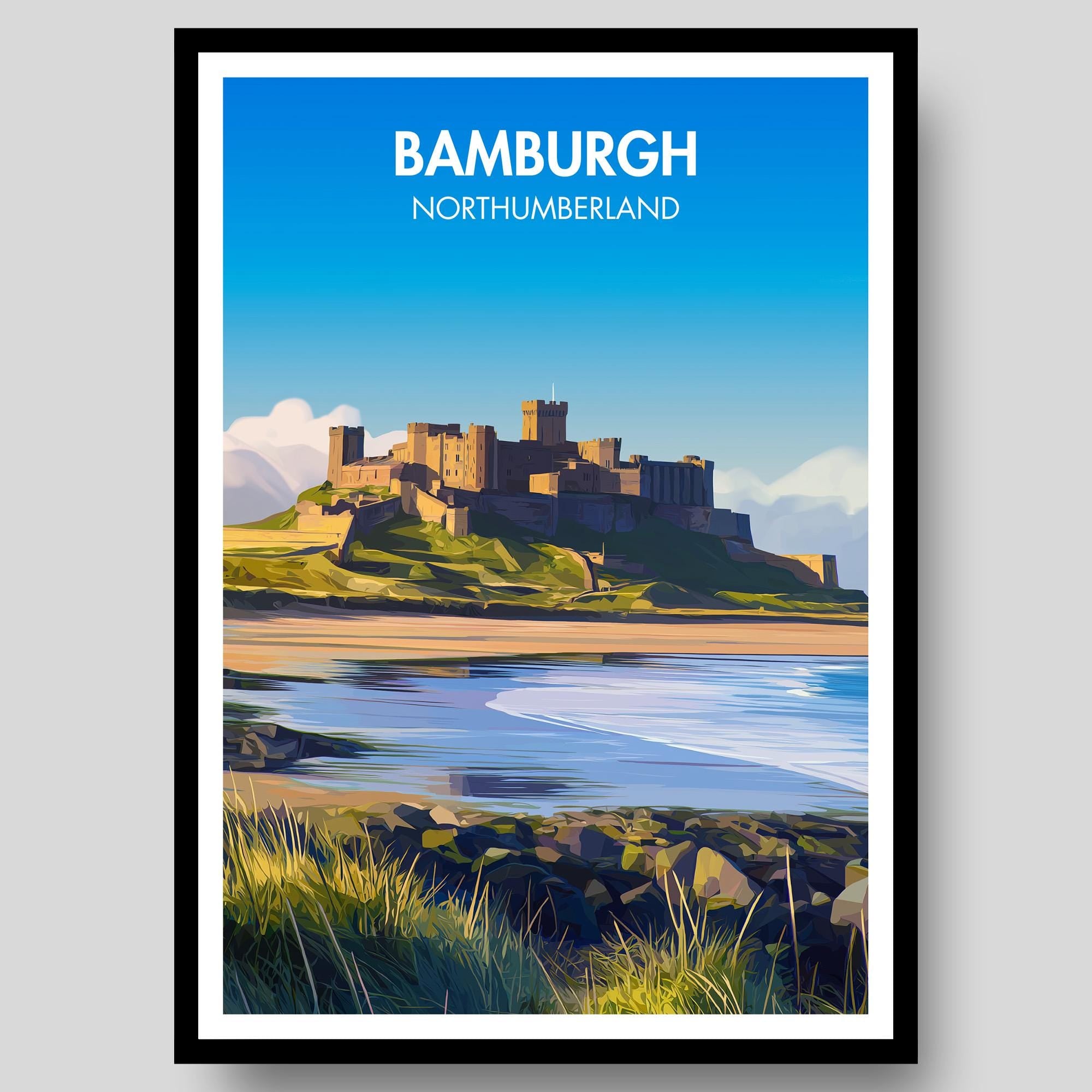 Bamburgh Poster