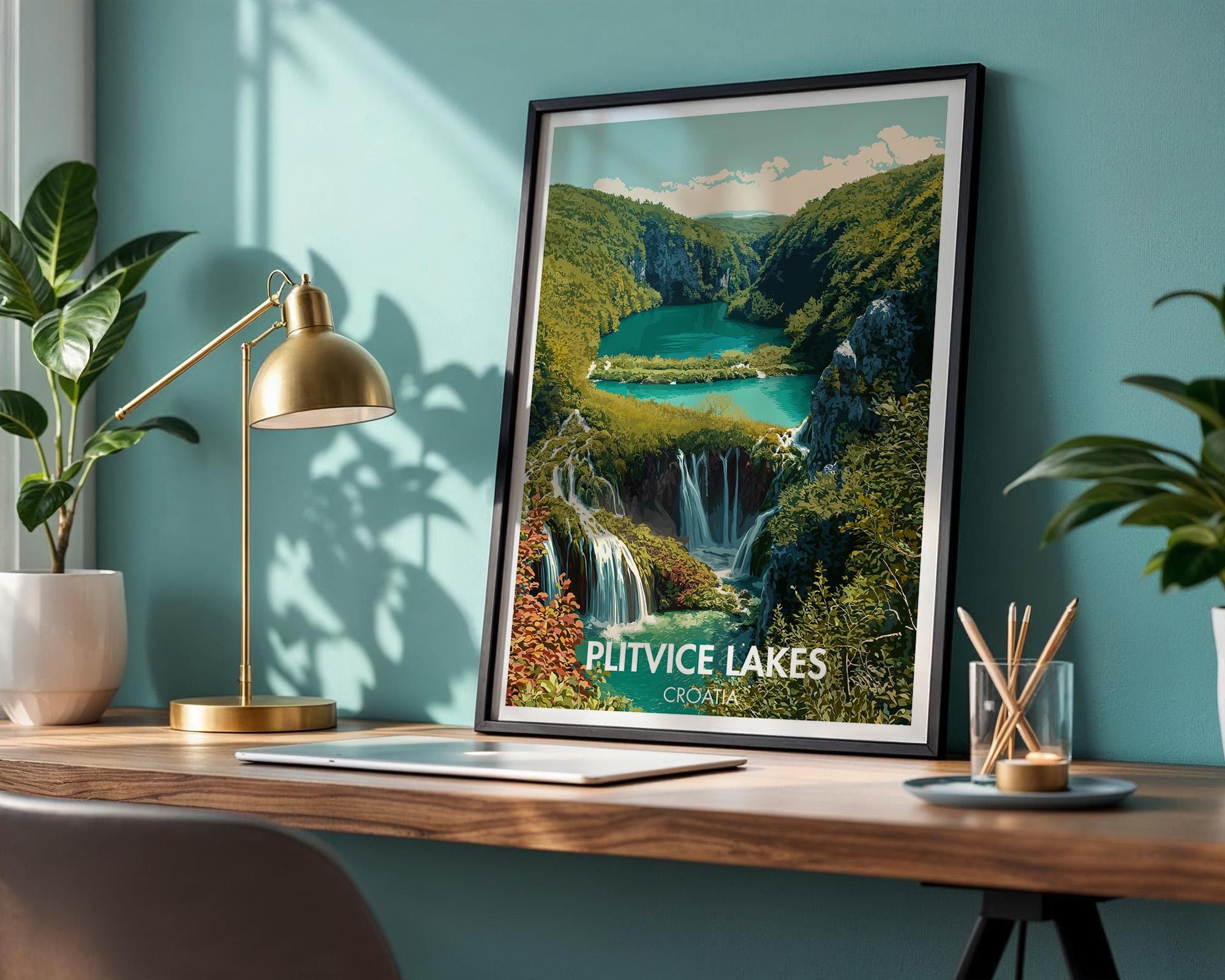 Plitvice Lakes Poster