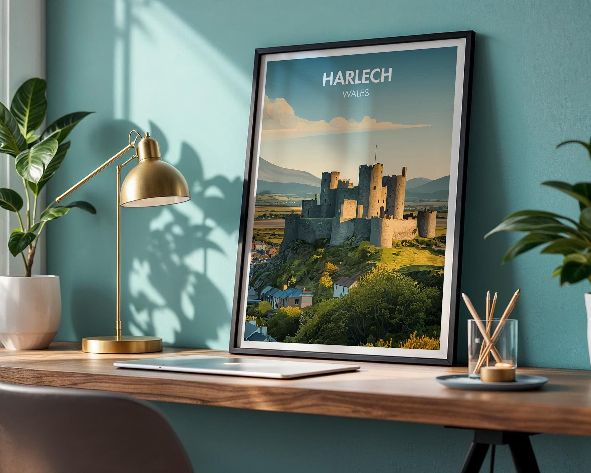 Harlech Poster