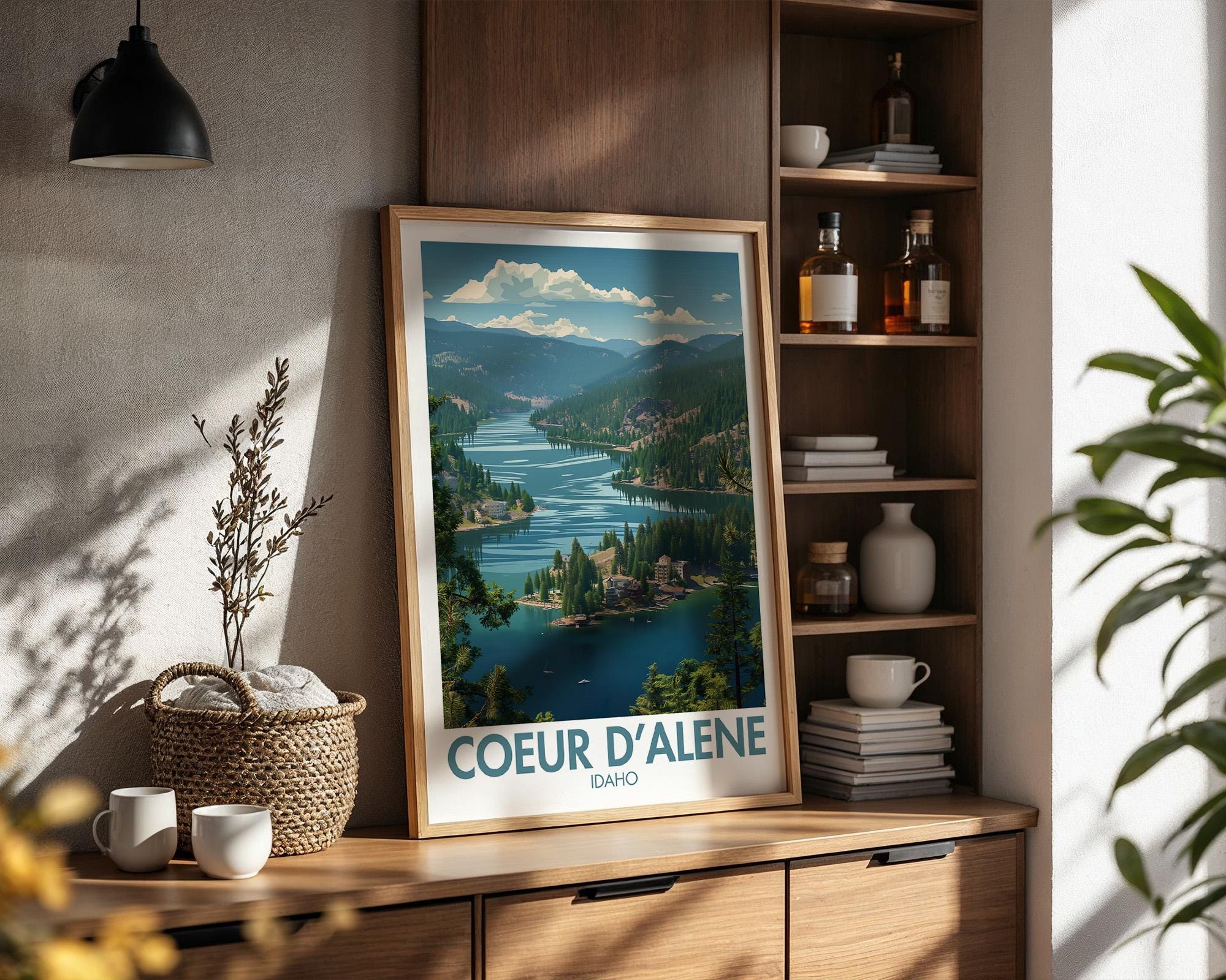 Coeur d���Alene Poster