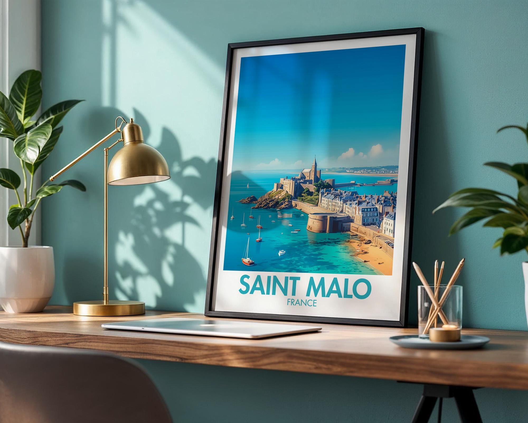 Saint Malo Poster