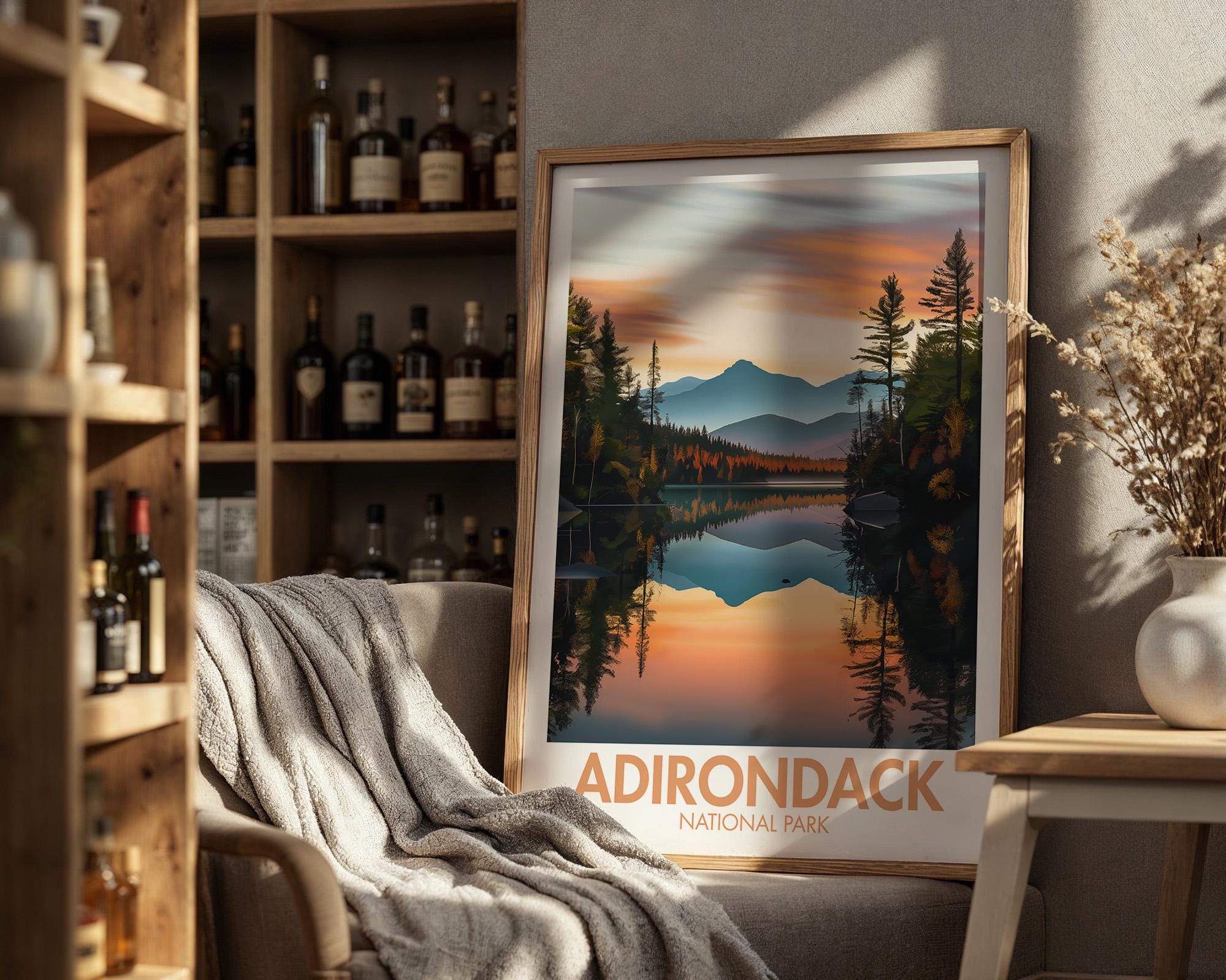 Adirondacks National Park Poster