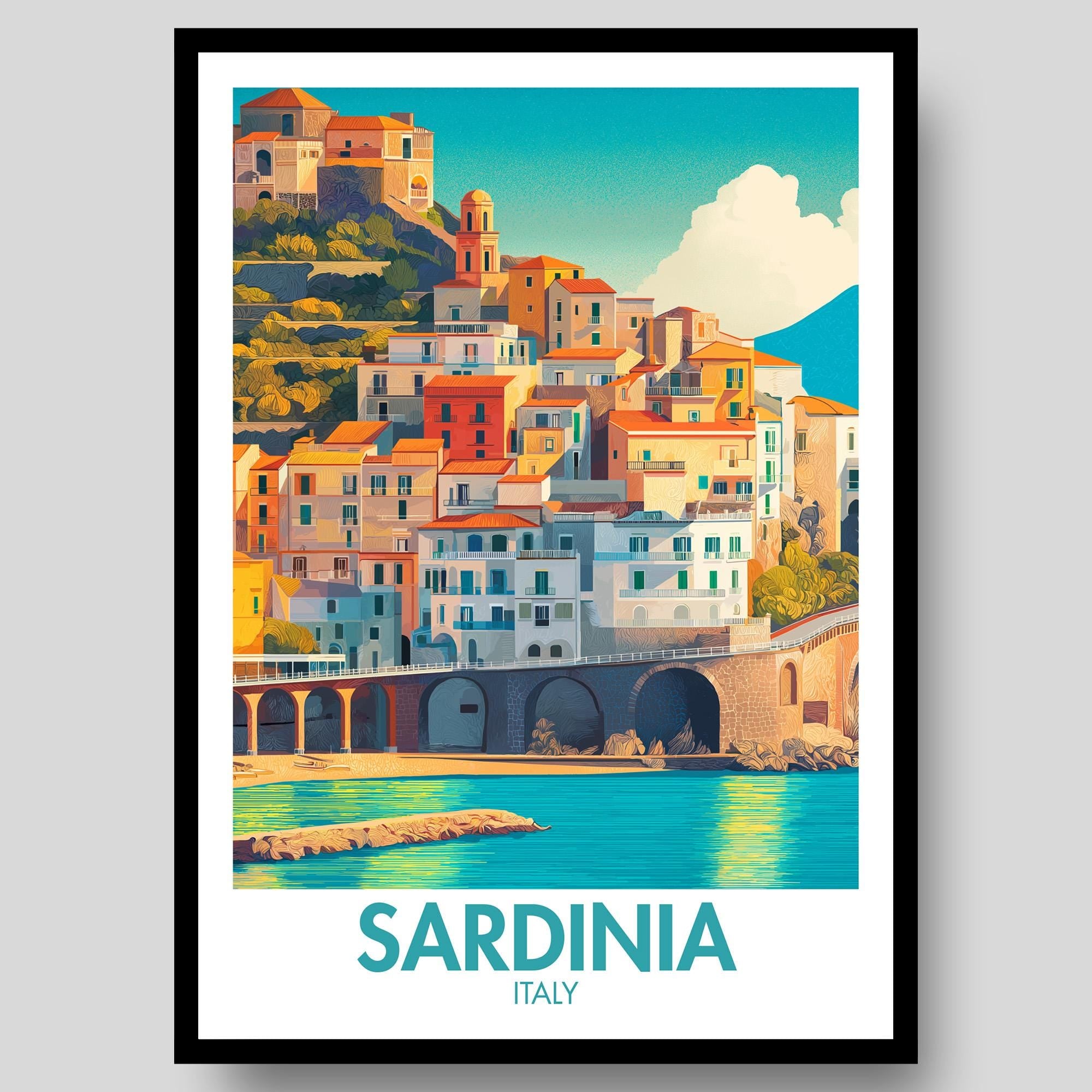 Sardinia Poster