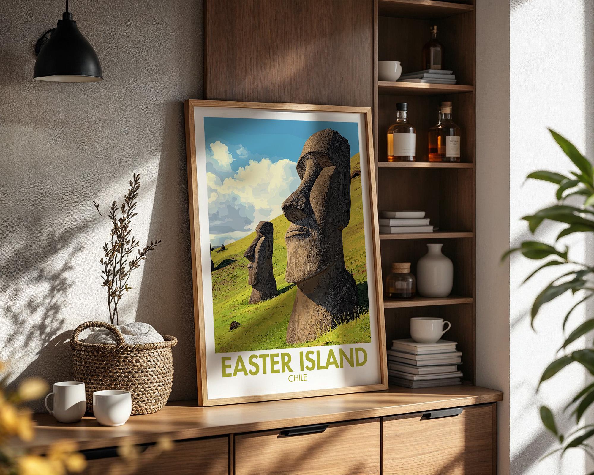 Easter Island Poster