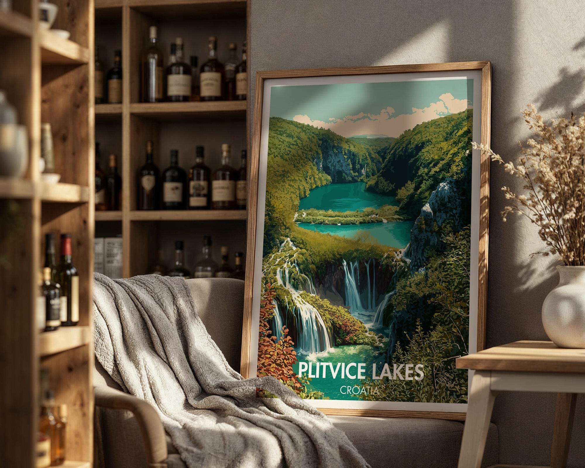 Plitvice Lakes Poster
