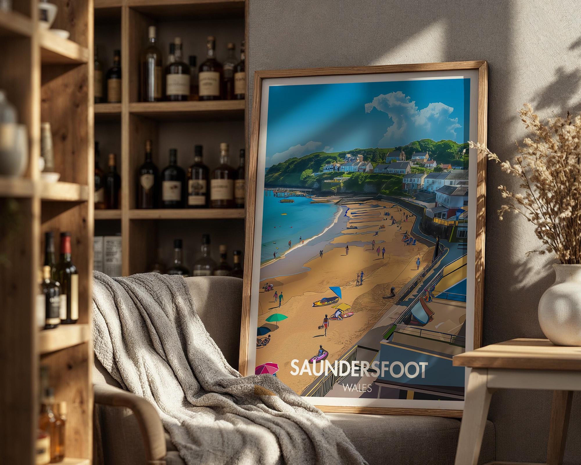 Saundersfoot Poster