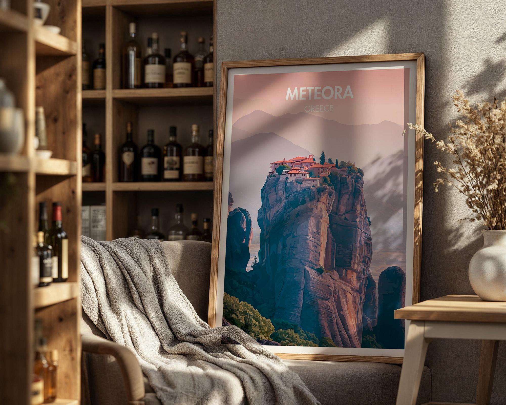 Meteora Poster
