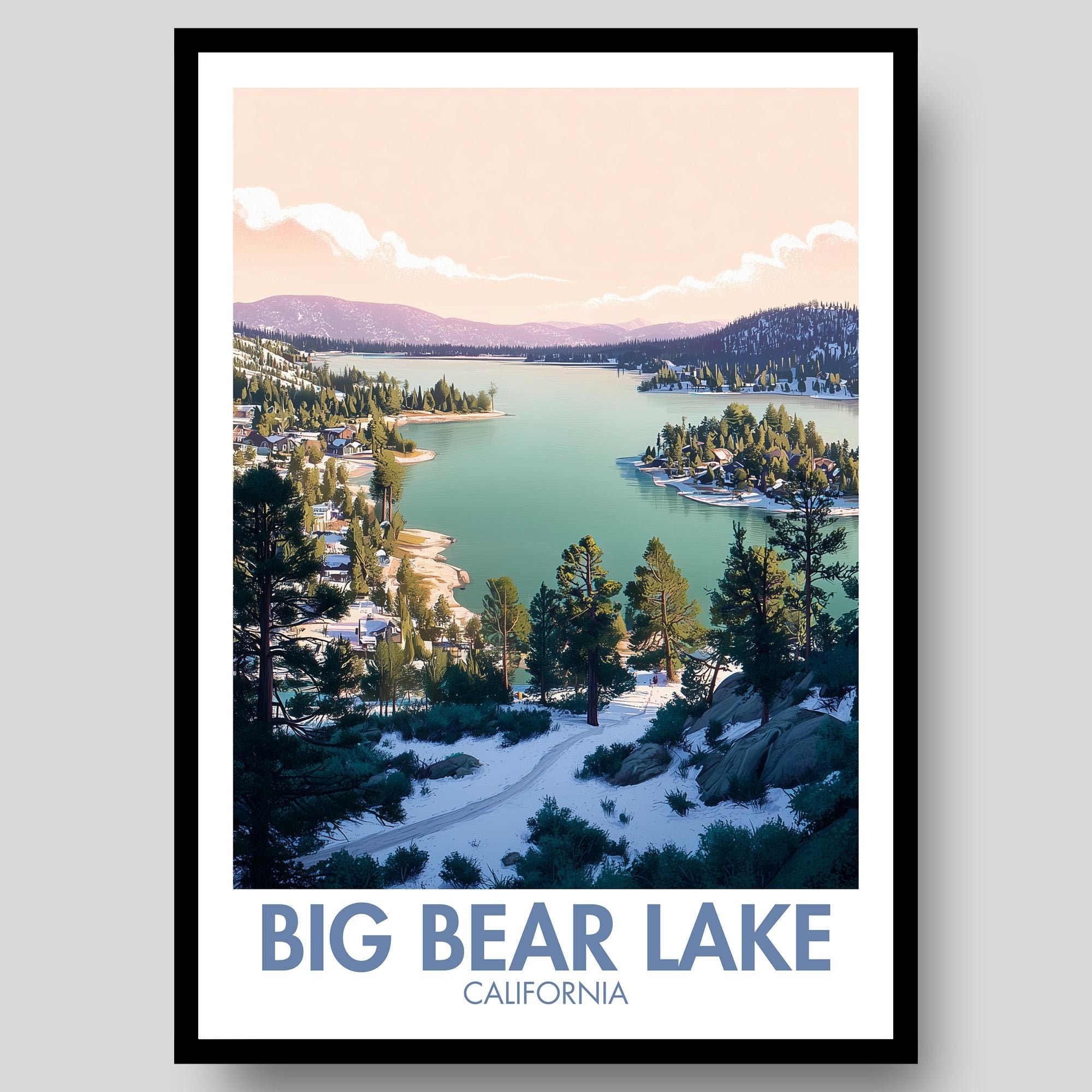 Big Bear Lake Poster