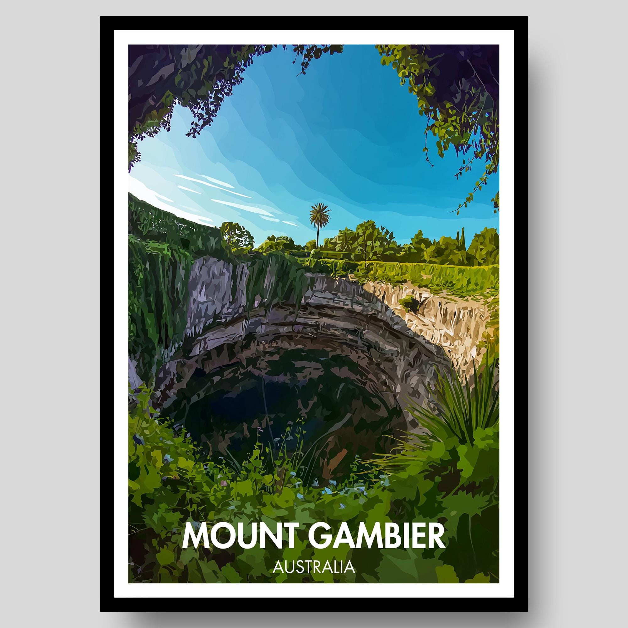 Mount Gambier Poster