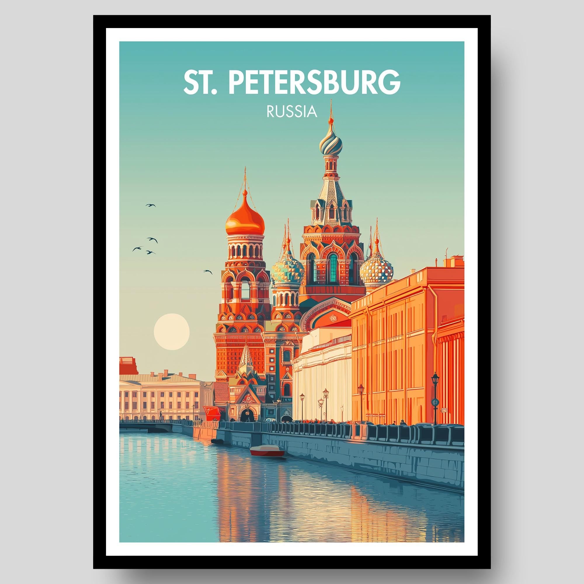 St. Petersburg Poster