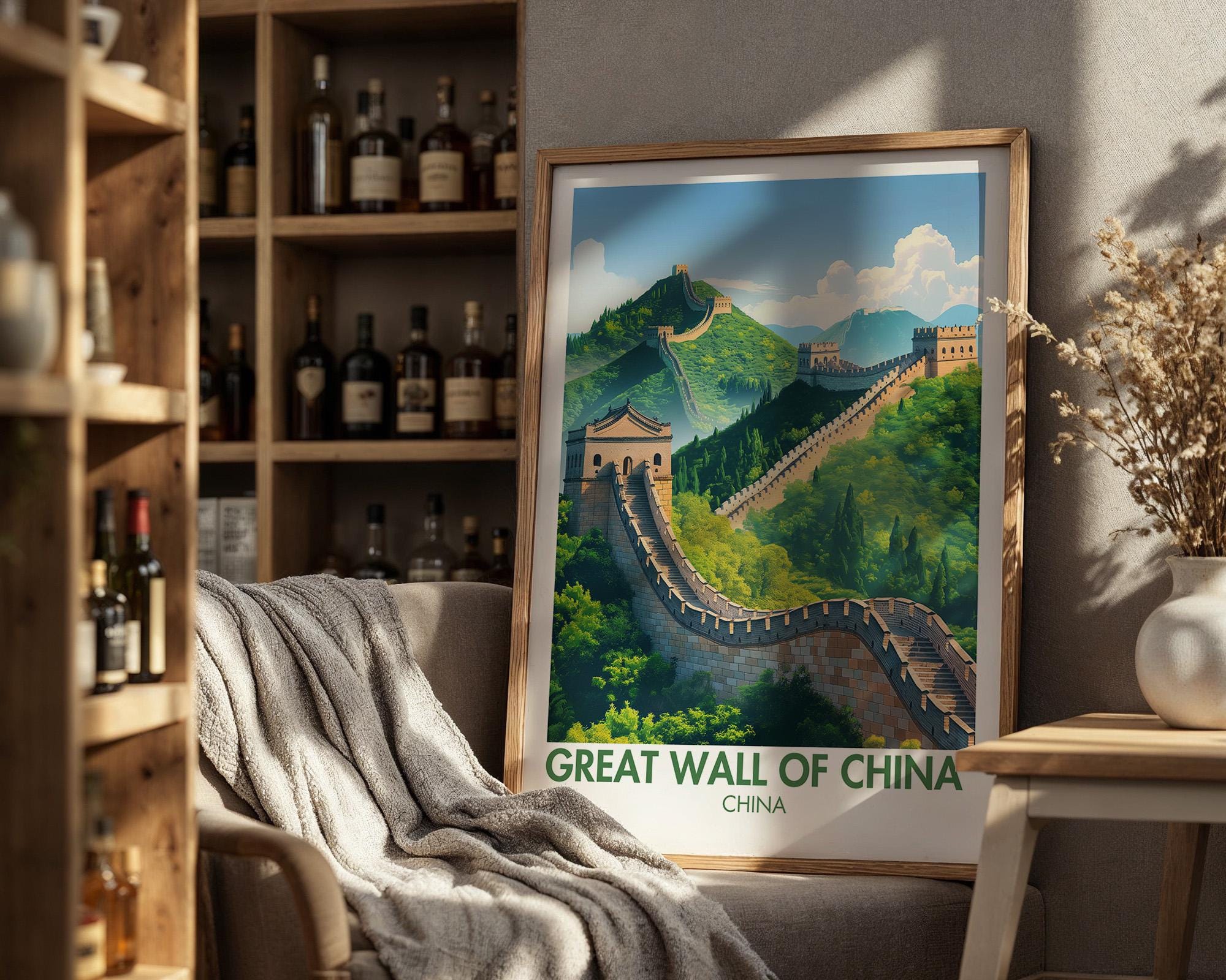 Great Wall Of China Poster