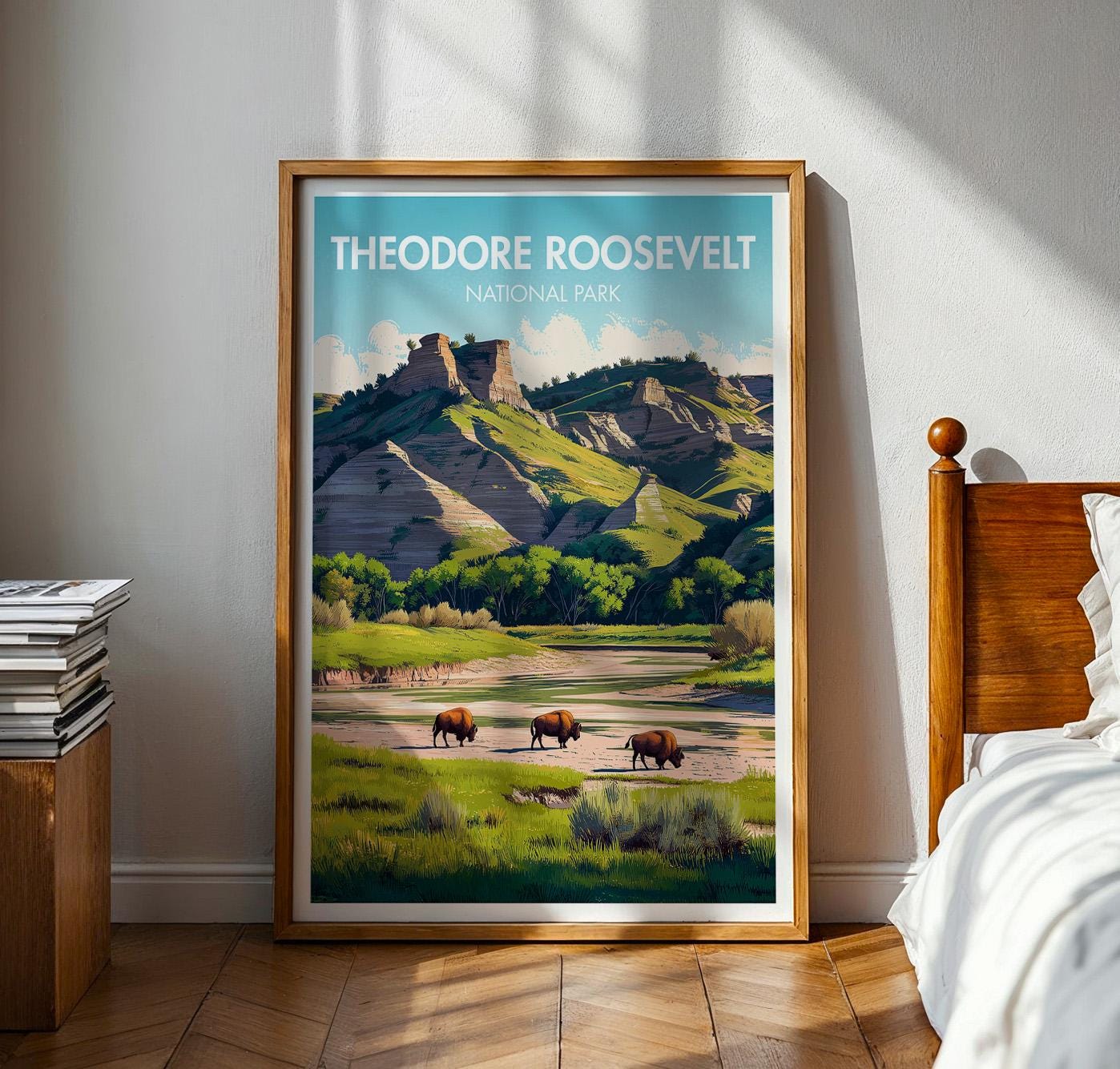 Theodore Roosevelt National Park Poster
