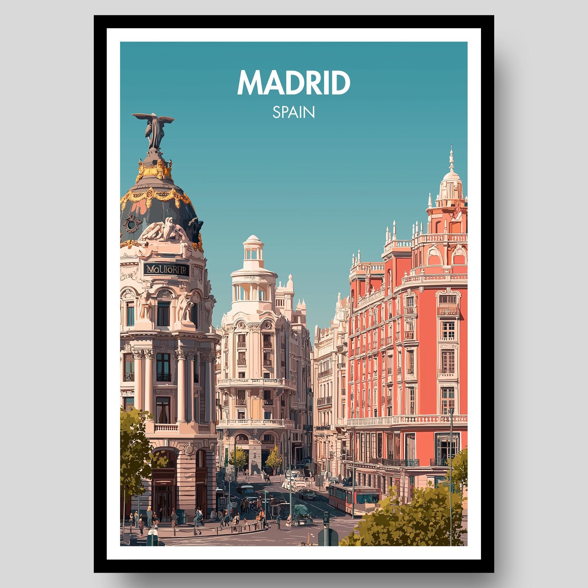 Madrid Poster