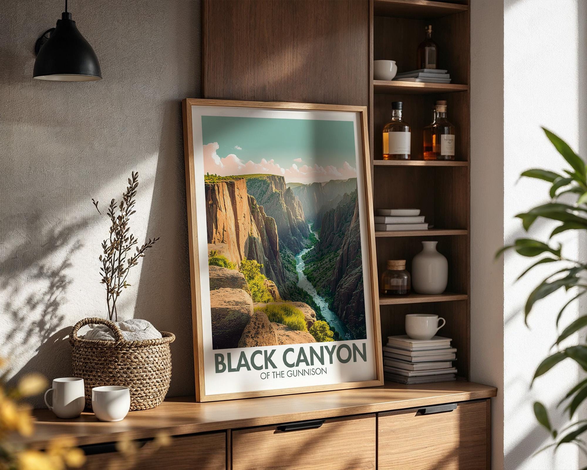 Black Canyon Of Gunnison Poster