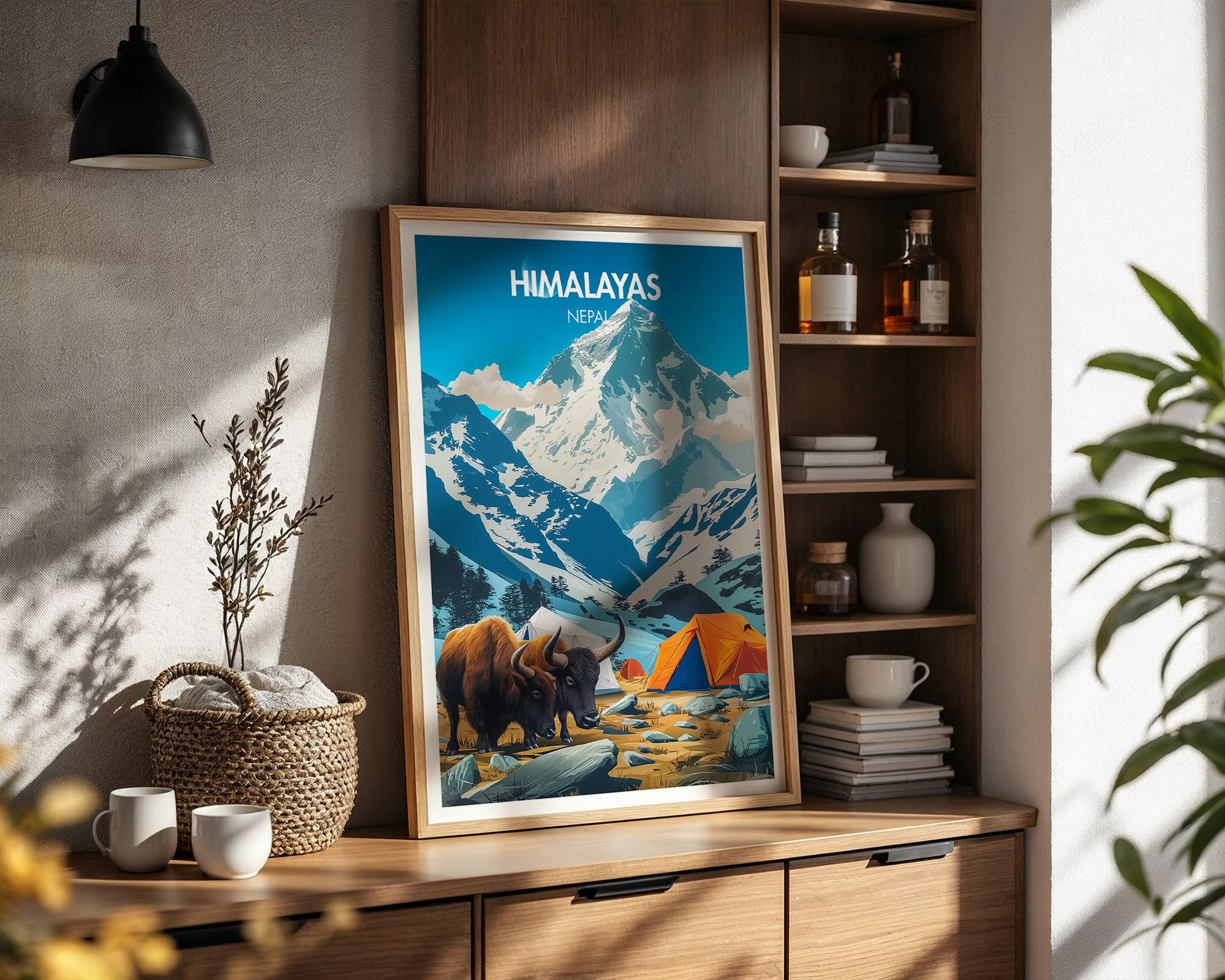 Himalayas Poster