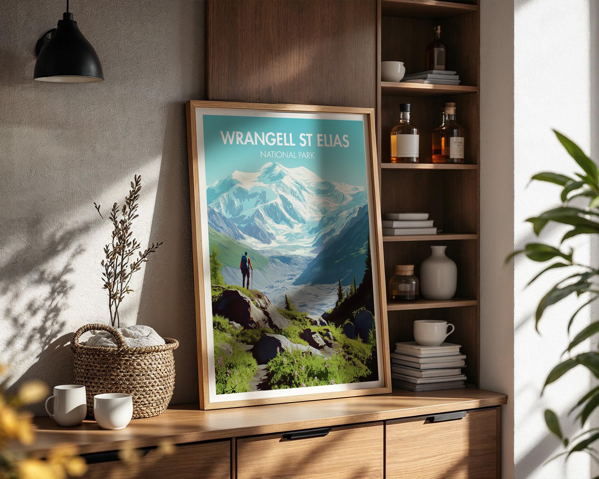 Wrangell St Elias Poster