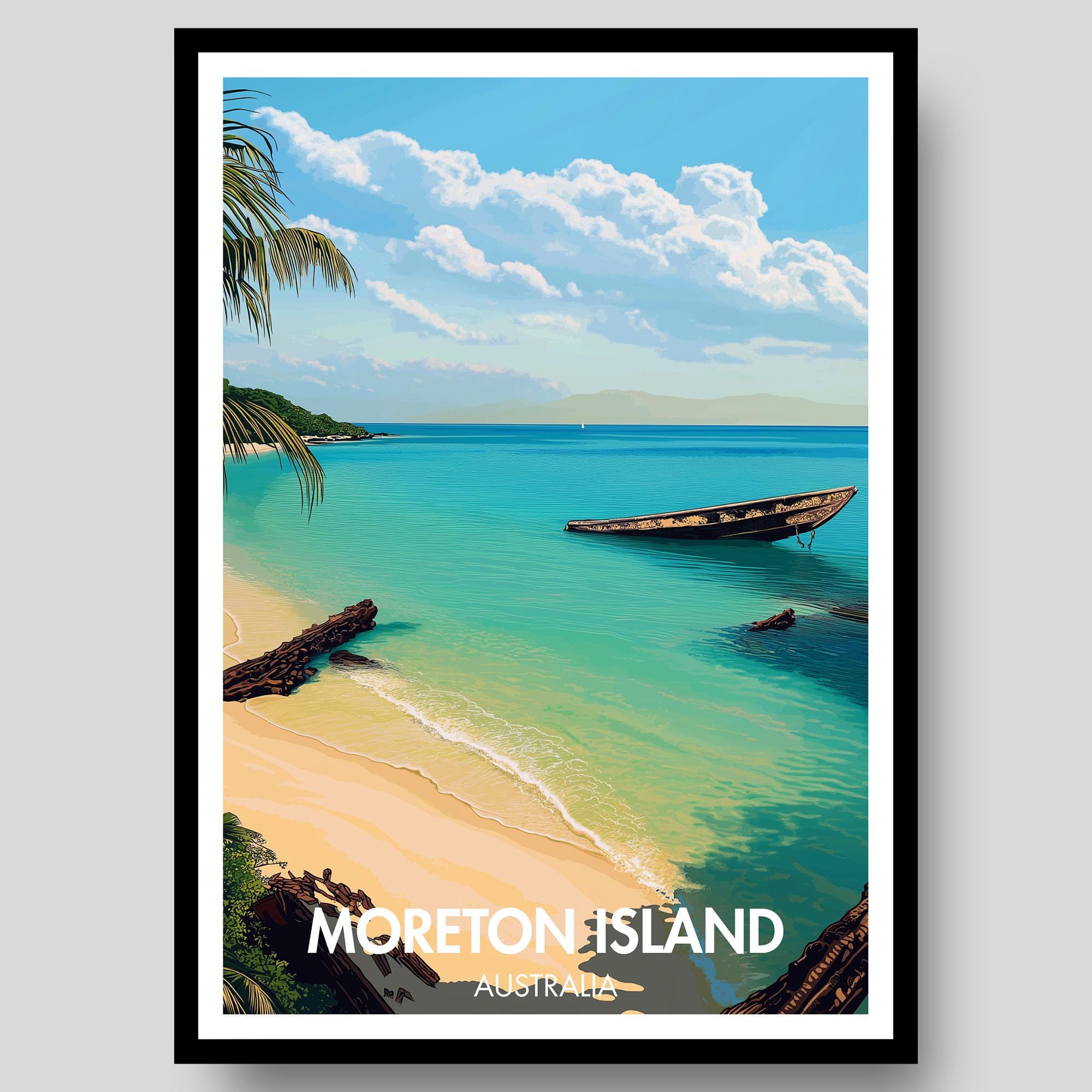 Moreton Island Poster