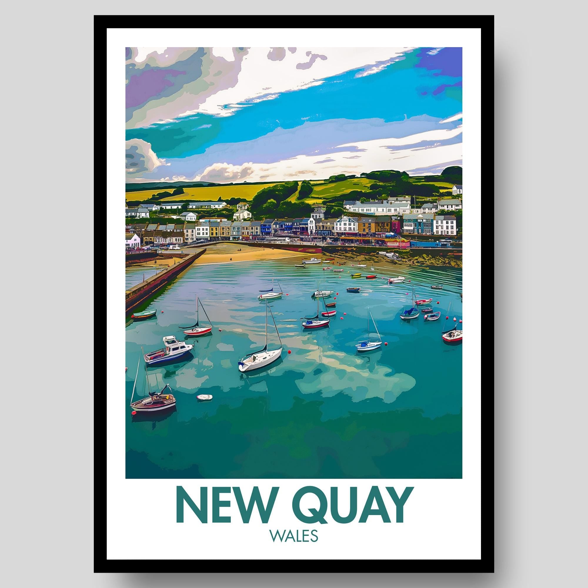 New Quay Poster