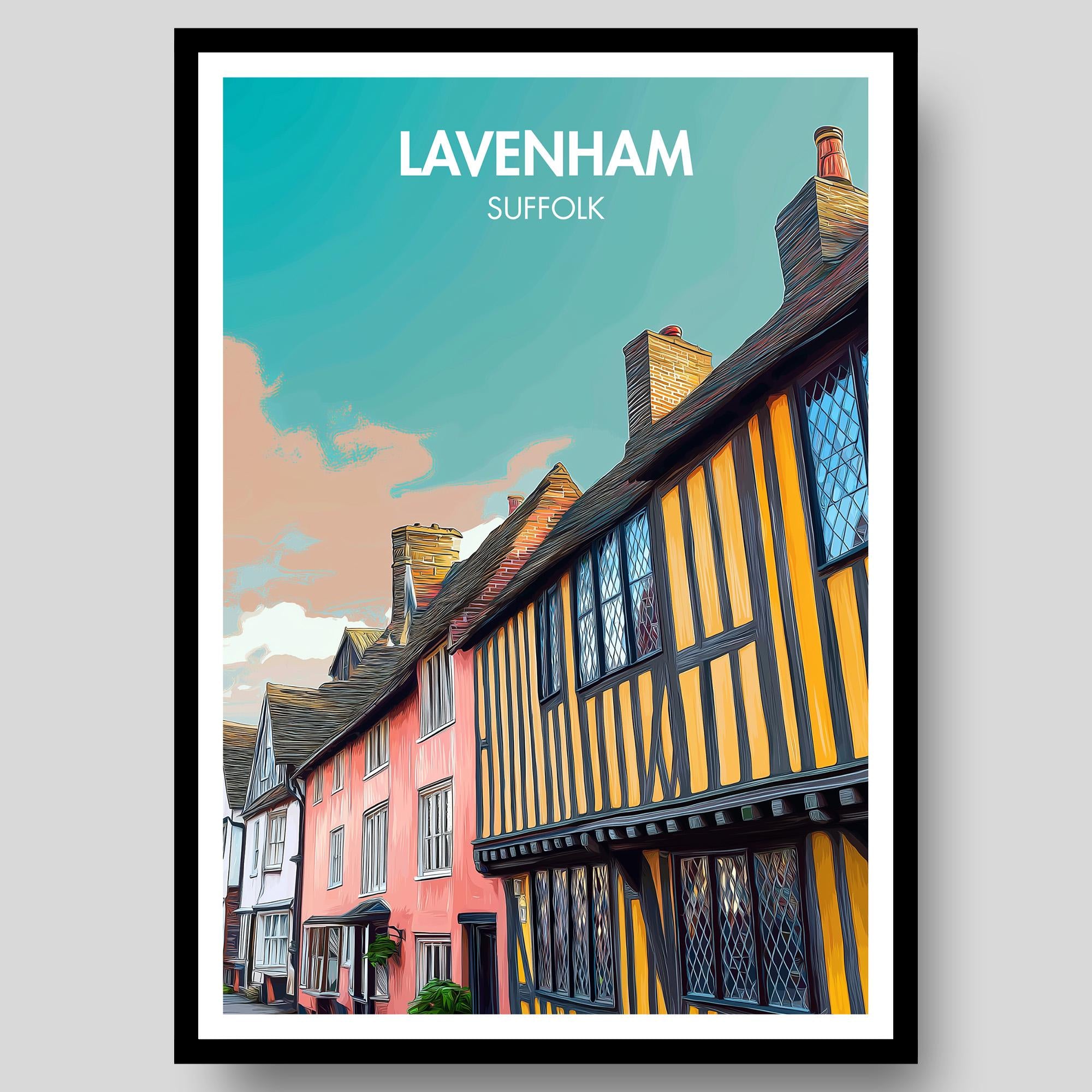Lavenham Poster