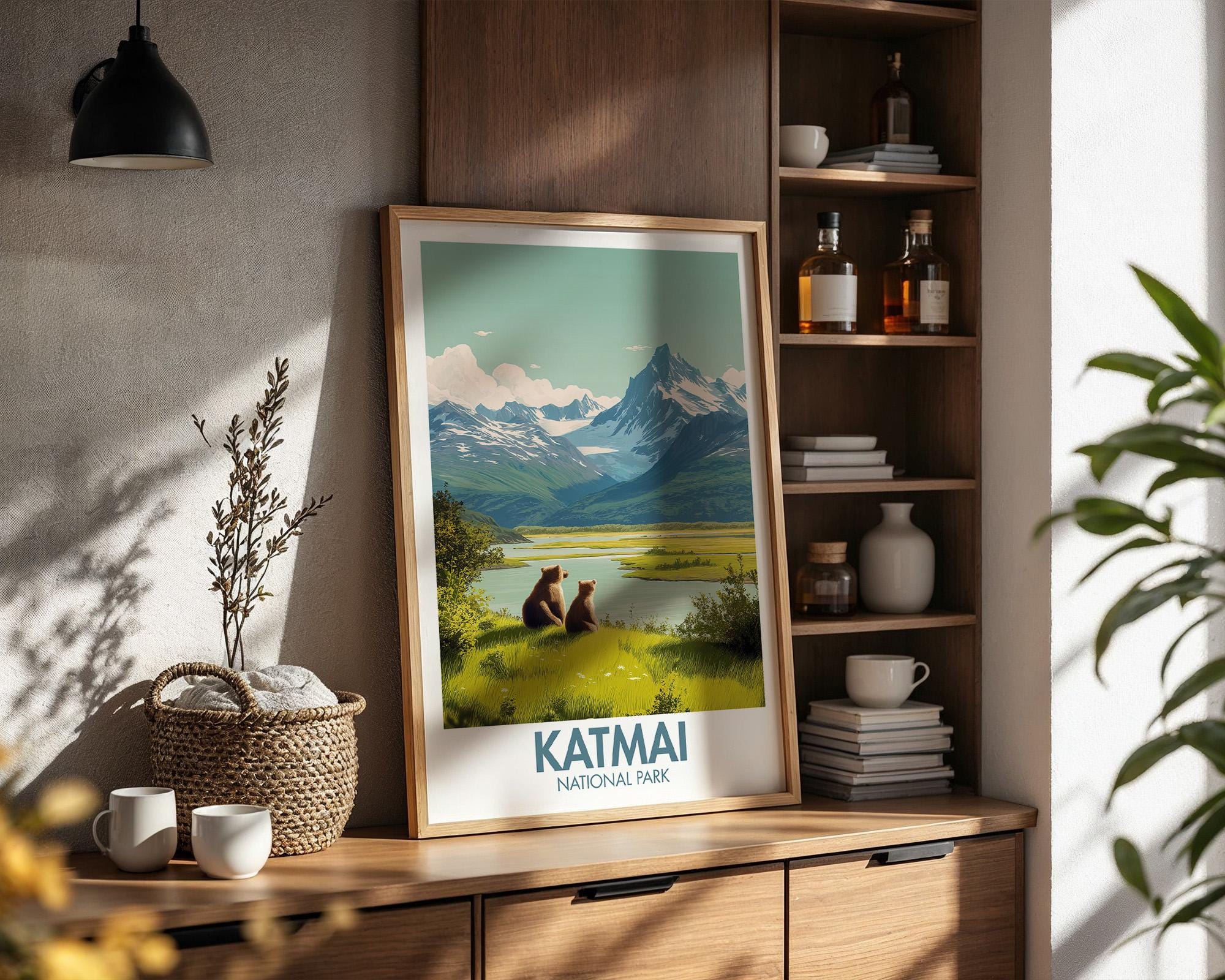 Katmai National Park Poster