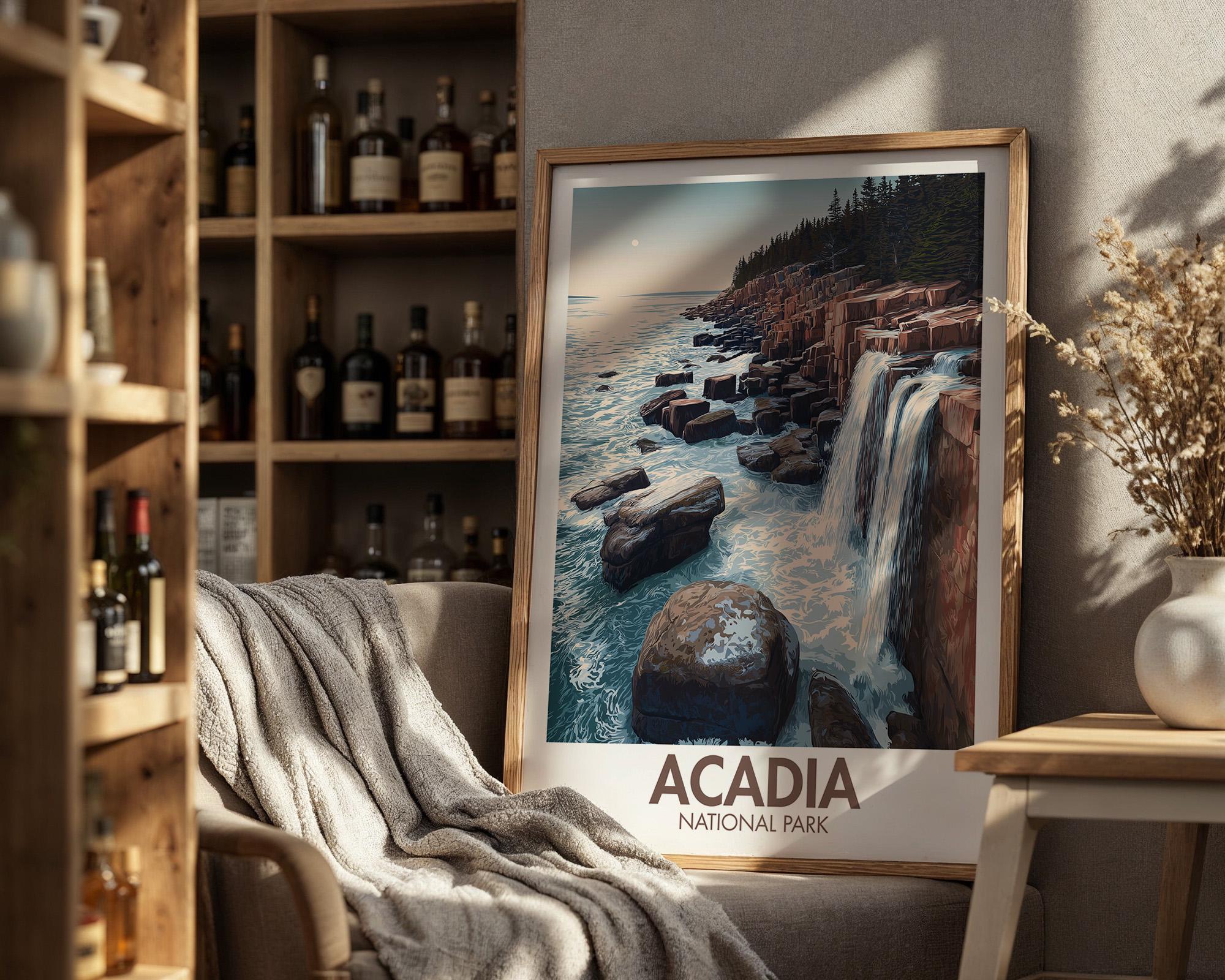 Acadia National Park Poster