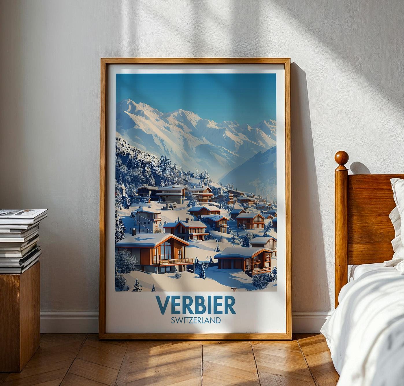 Verbier Ski Resort Poster