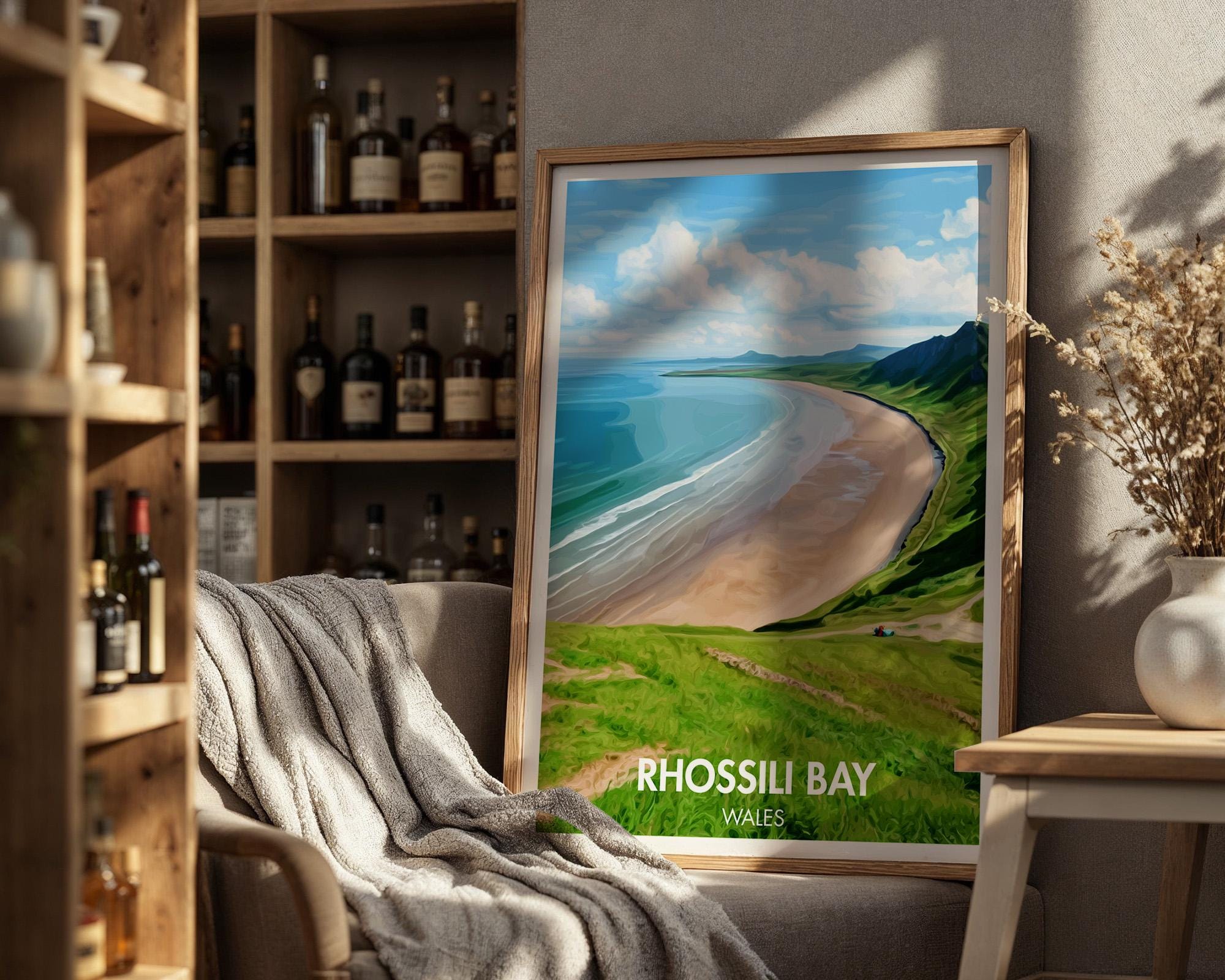 Rhossili Bay Poster