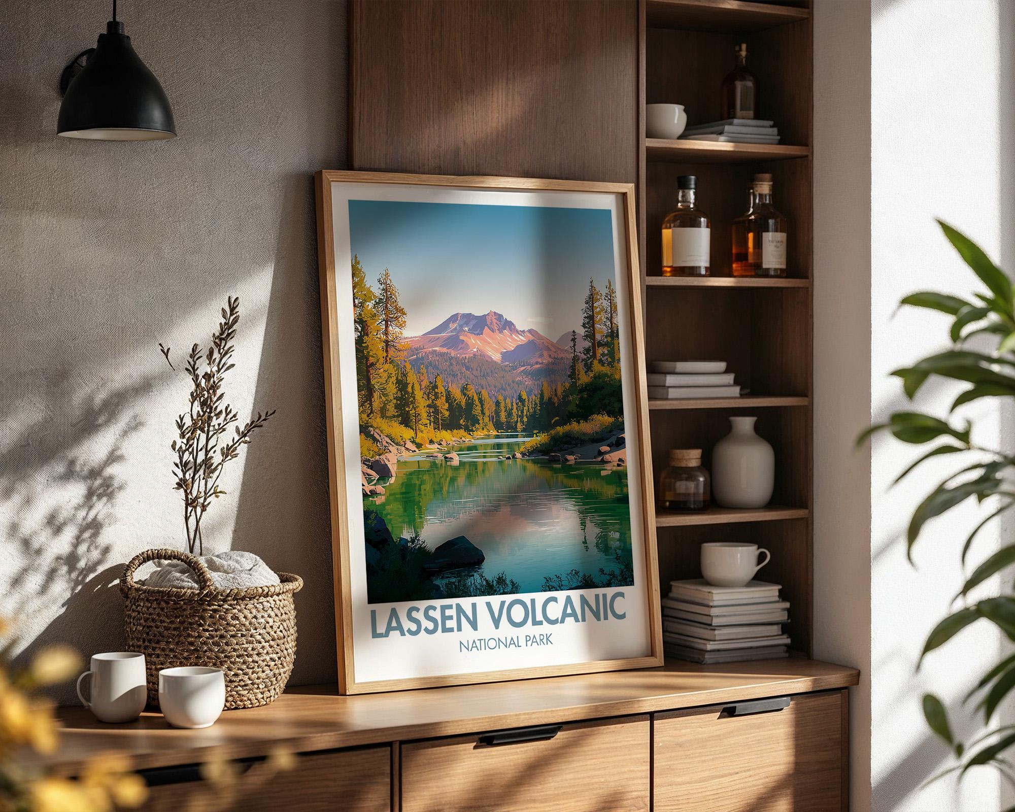 Lassen Volcanic National Park Poster