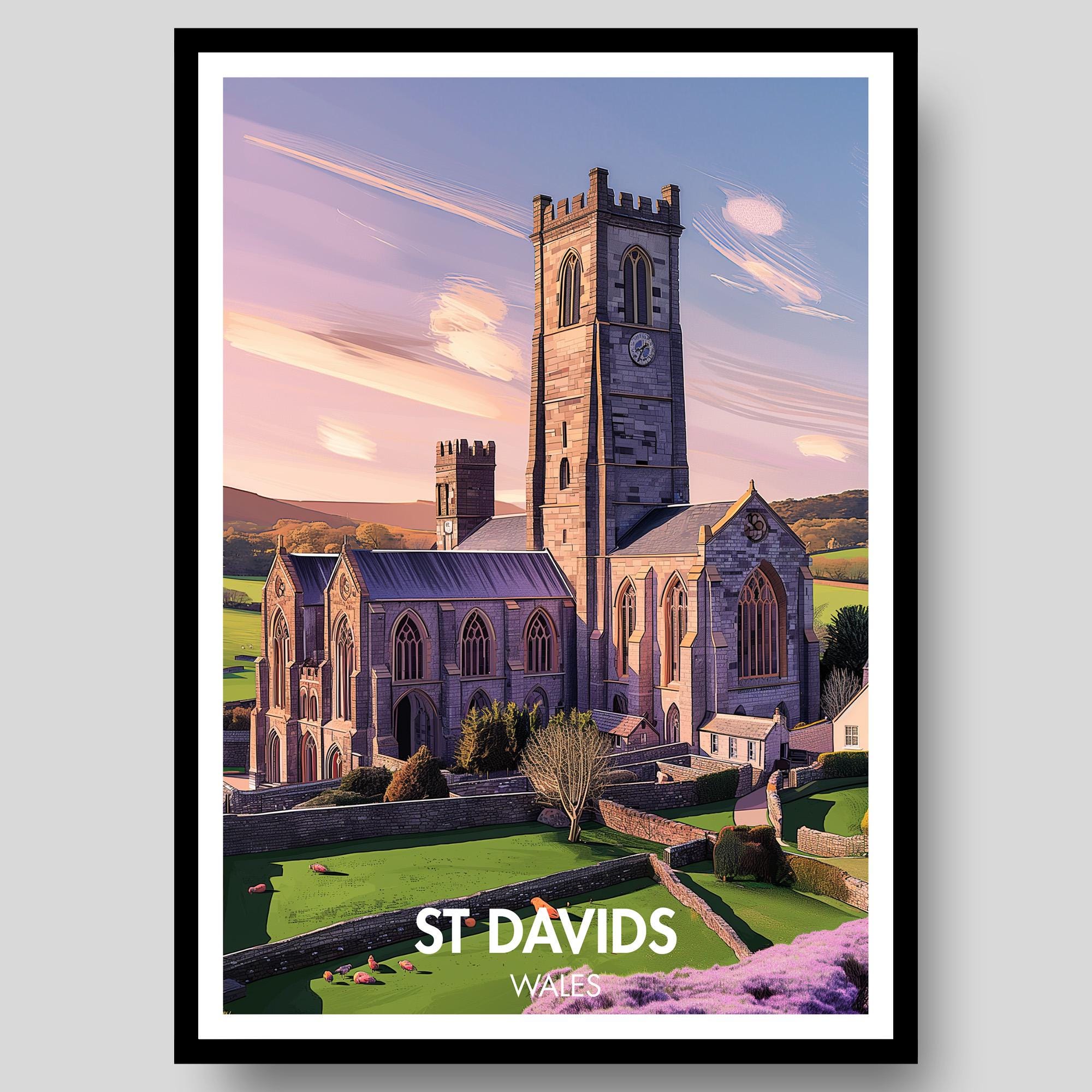 St Davids Poster