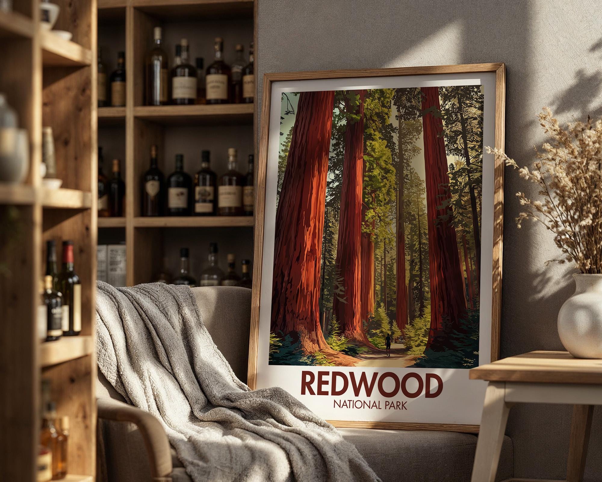 Redwood National Park Poster