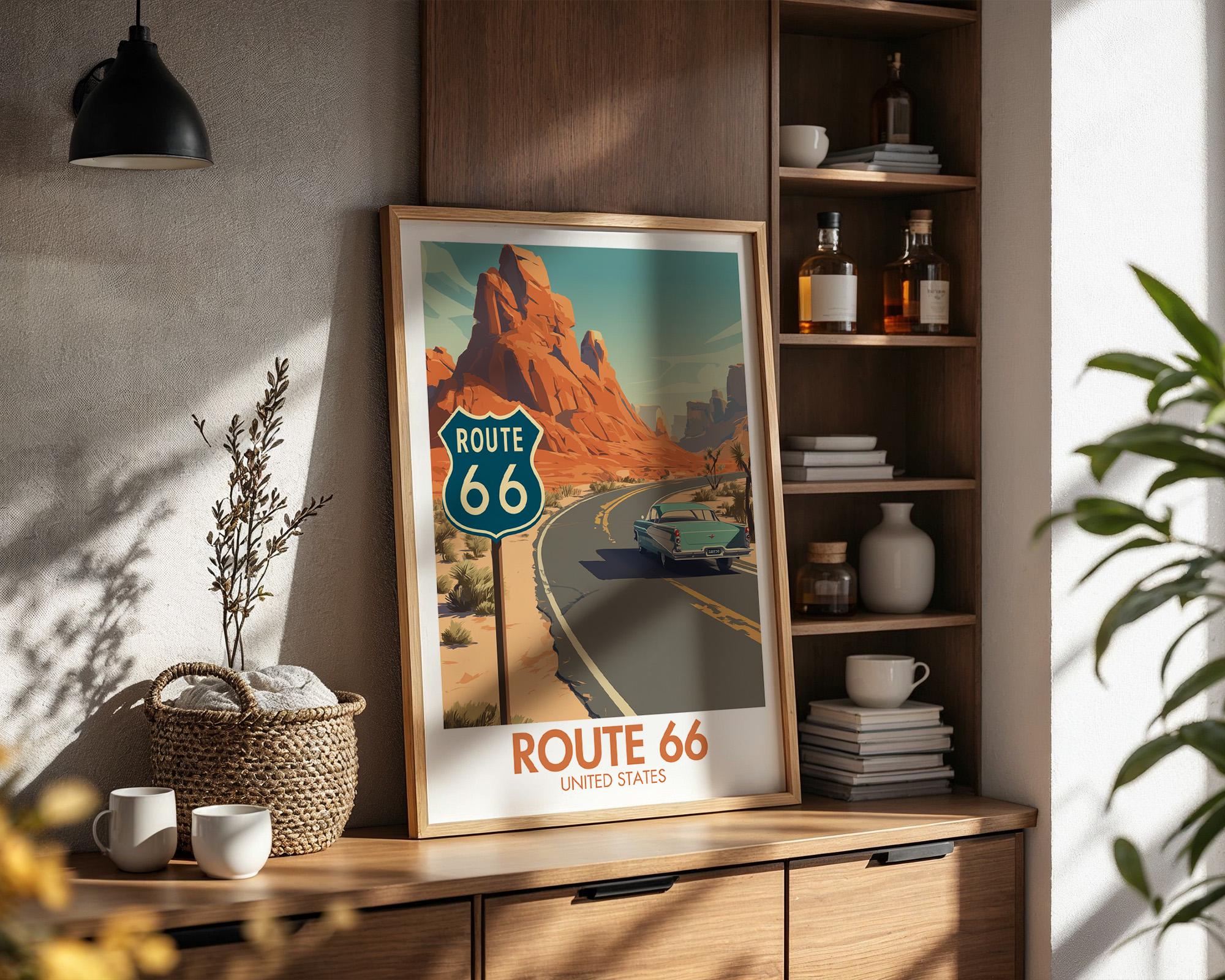 Route 66 Poster