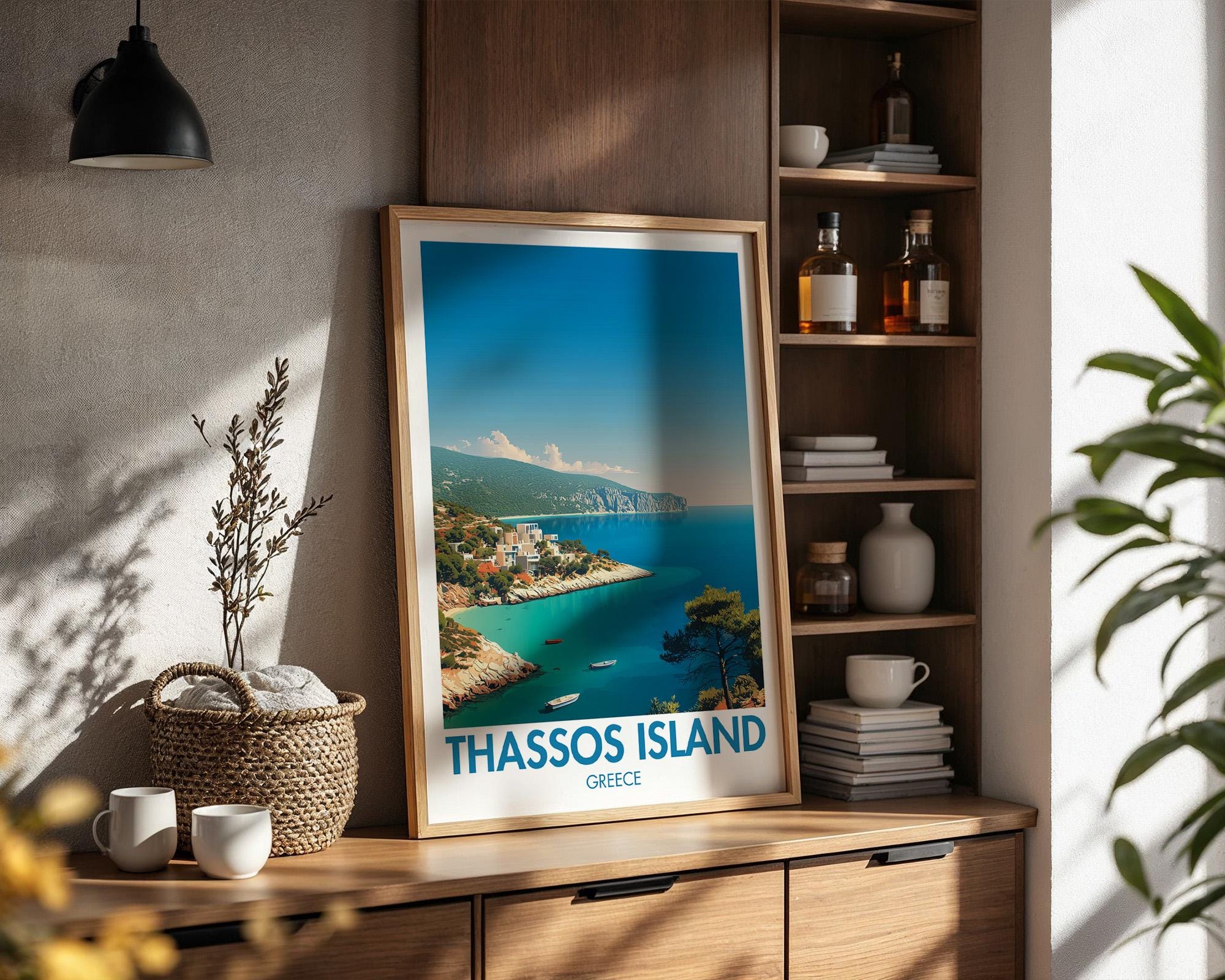 Thassos Island Poster