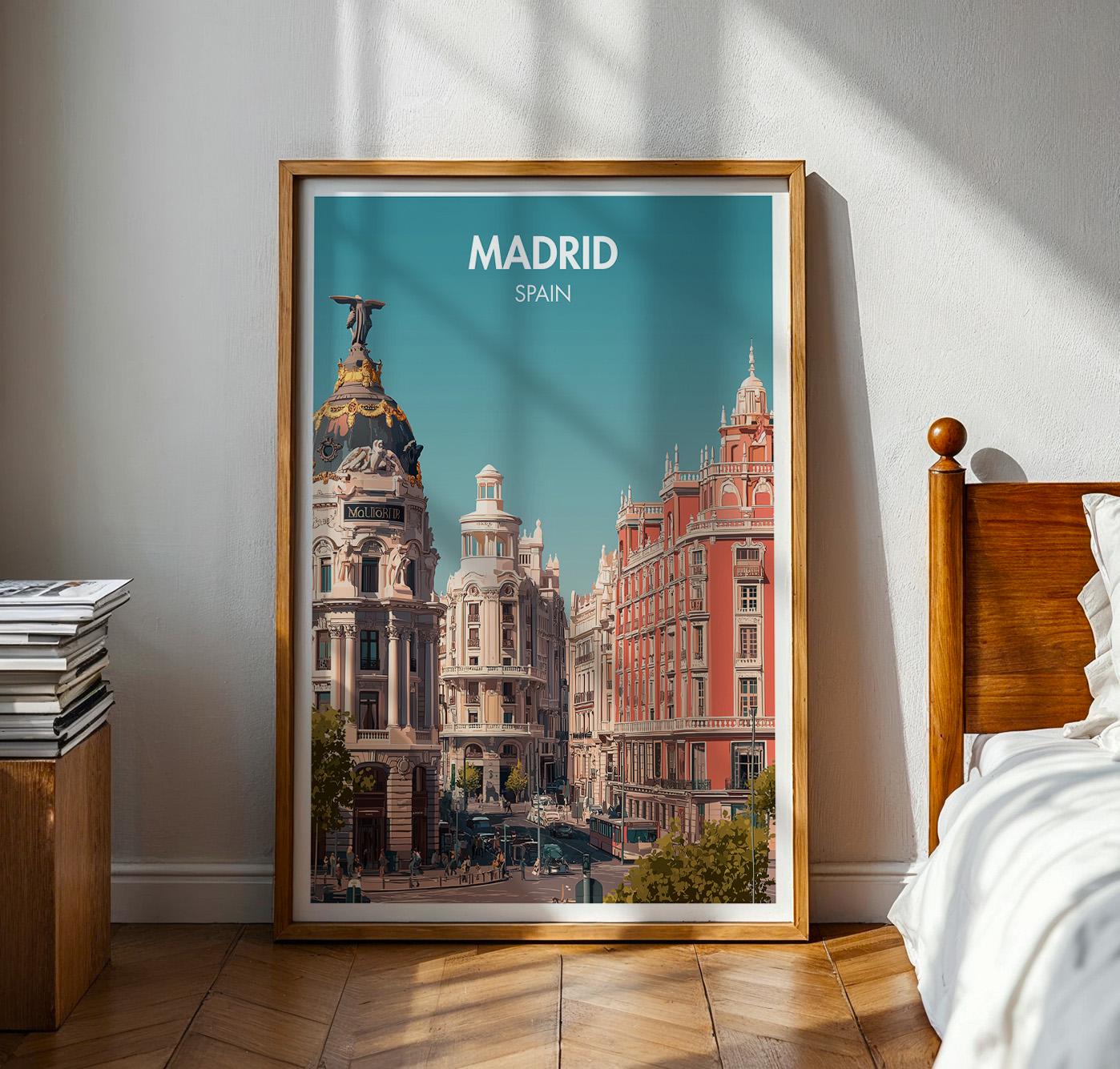 Madrid Poster